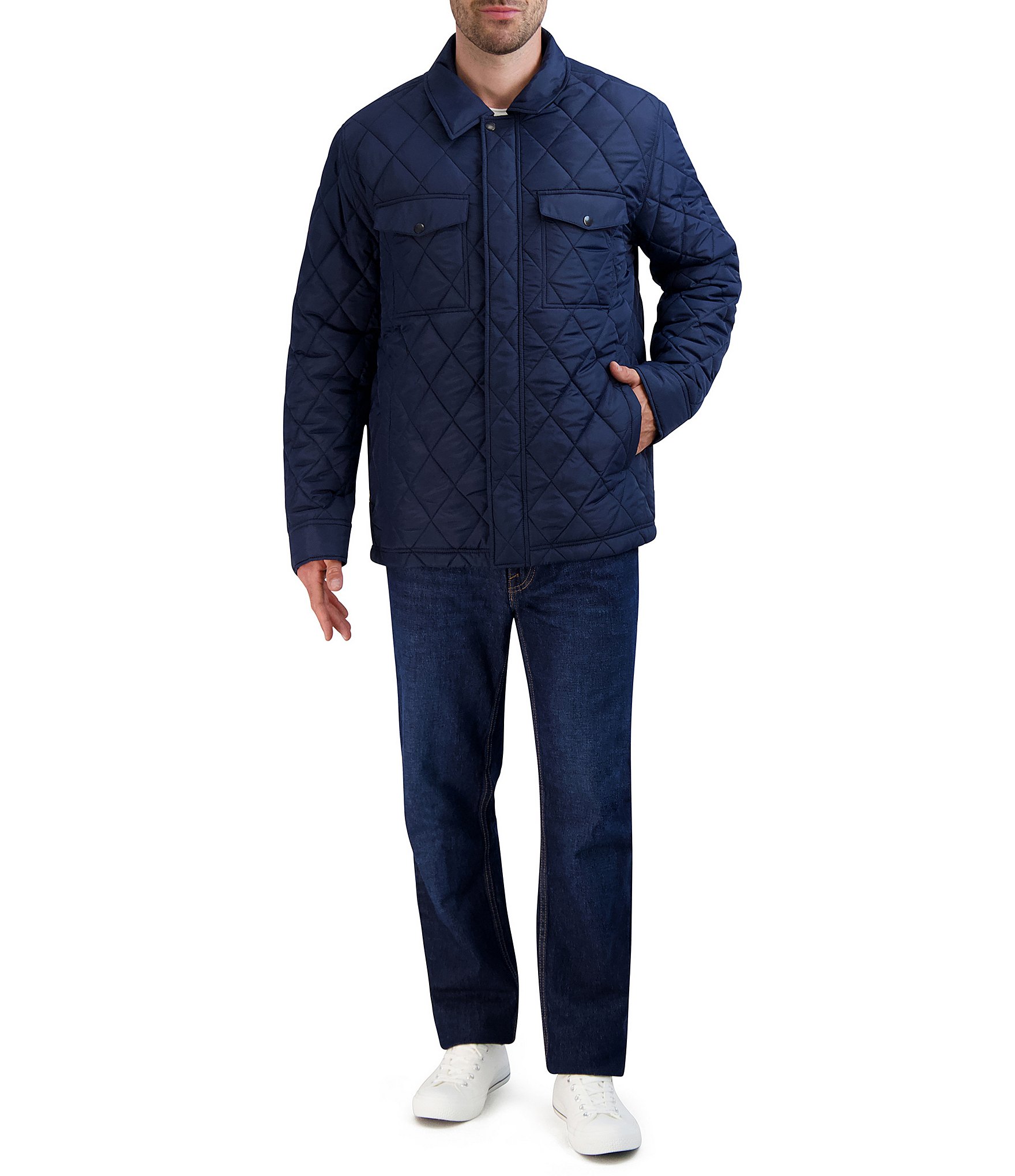 Cole Haan Diamond Quilted Jacket