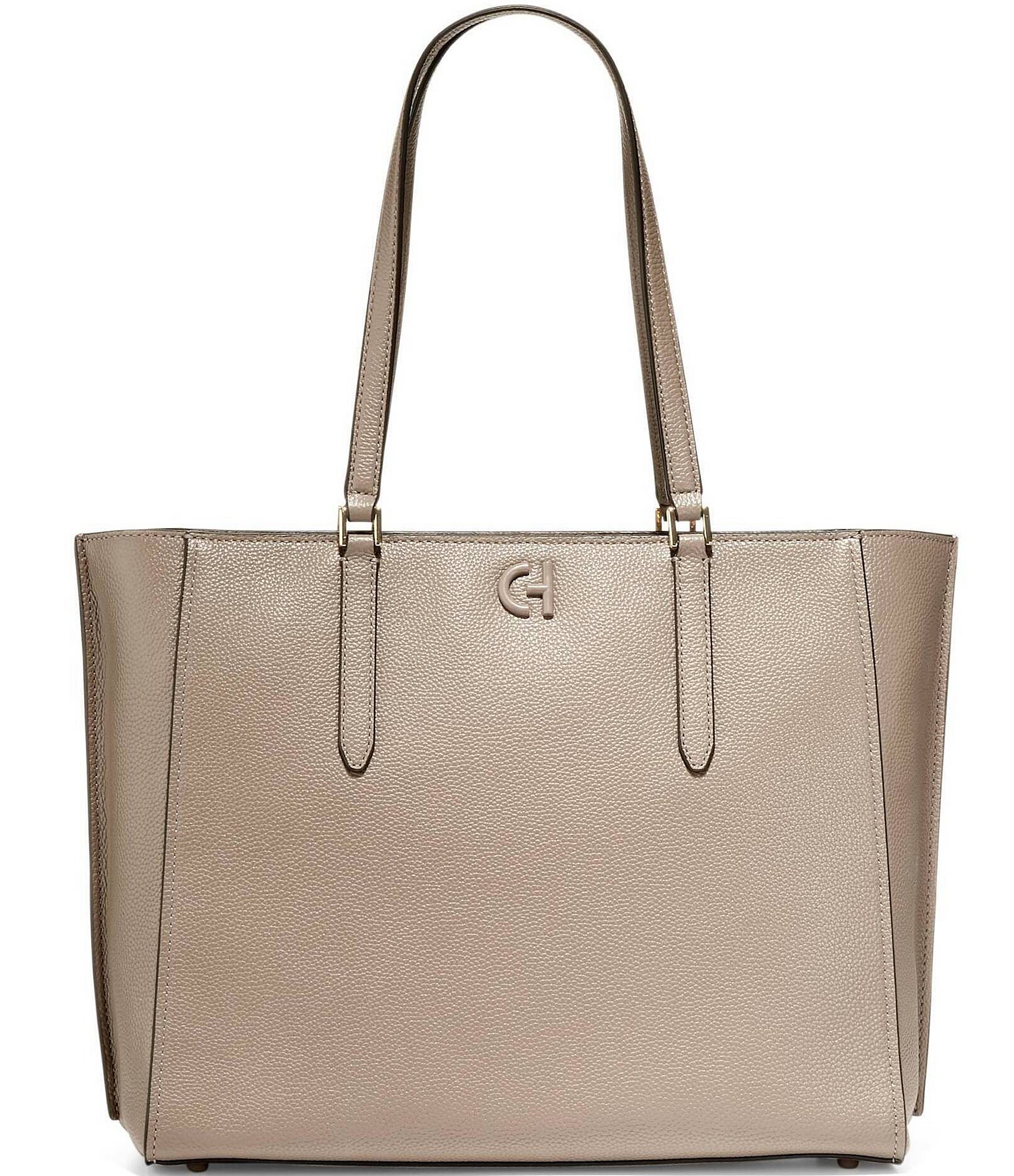 Cole haan cheap zip leather tote