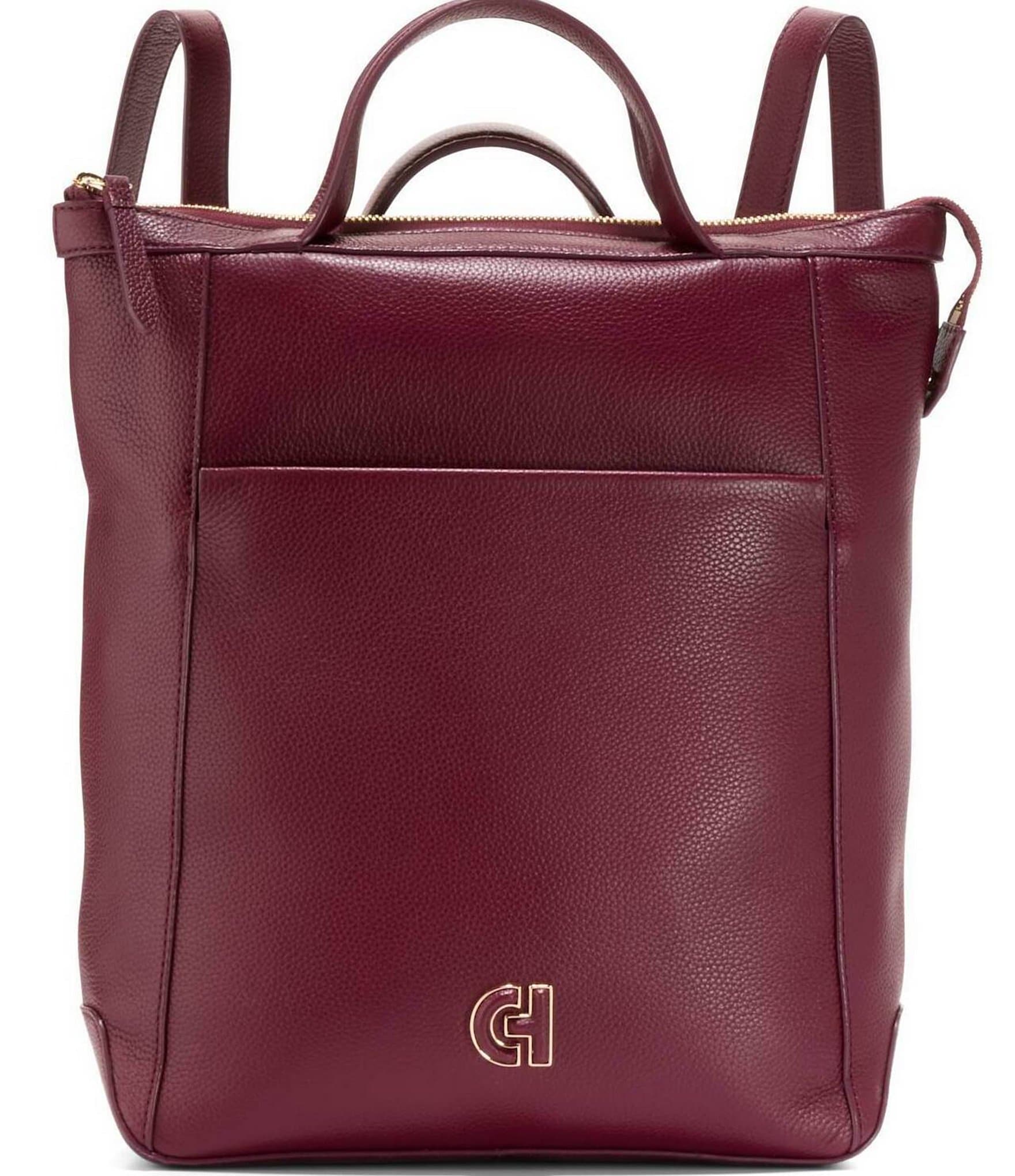 Cole haan pebble leather backpack online