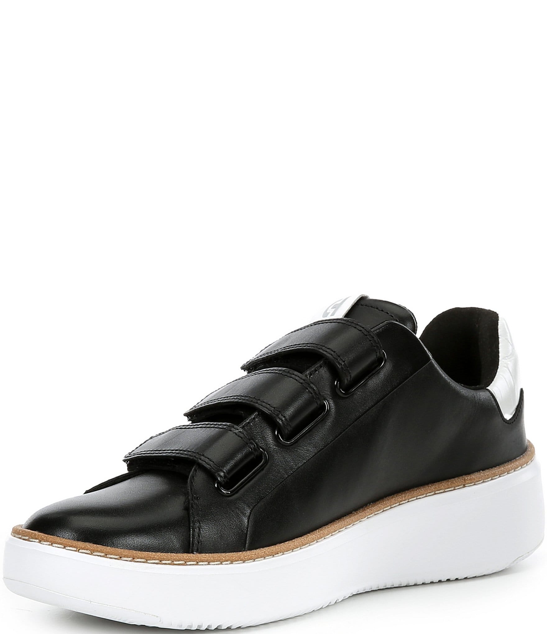 Cole Haan GrandPro Topspin Leather Triple Strap Sneakers