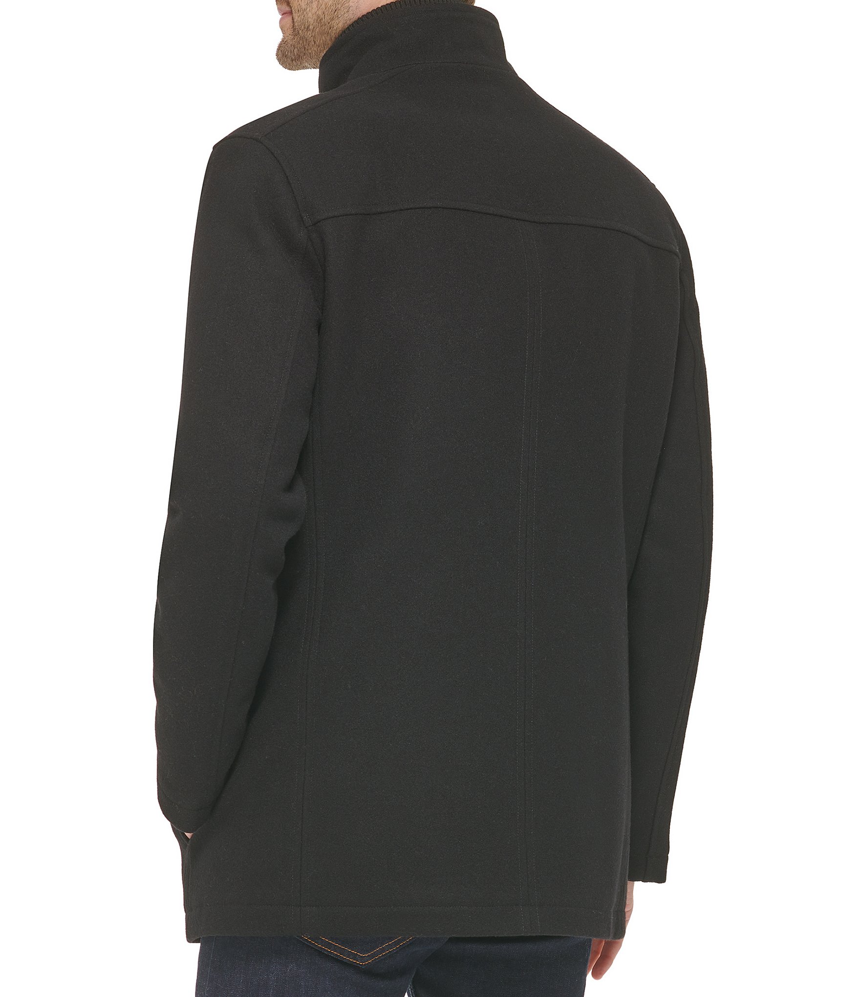 Cole Haan Melton Wool Car Coat