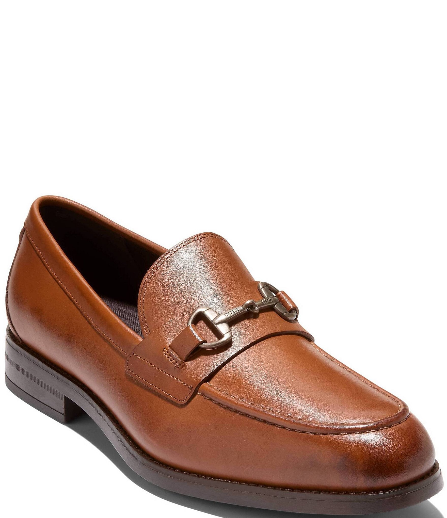 Cole Haan C08915 Leather Shoes Men\'s Size [10] Brown Dress Loafers Cole Haan Men main image 2