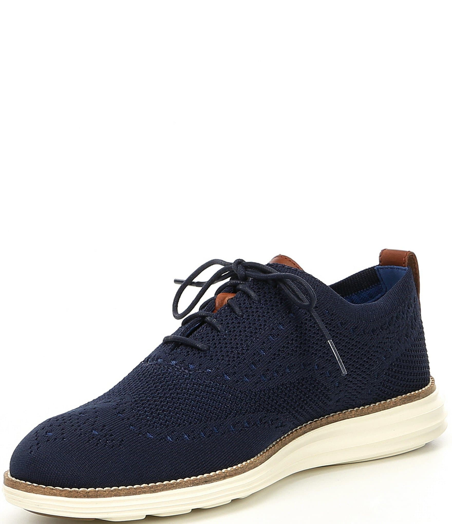 Cole Haan Men's ØriginalGrand Knit Wingtip Oxfords