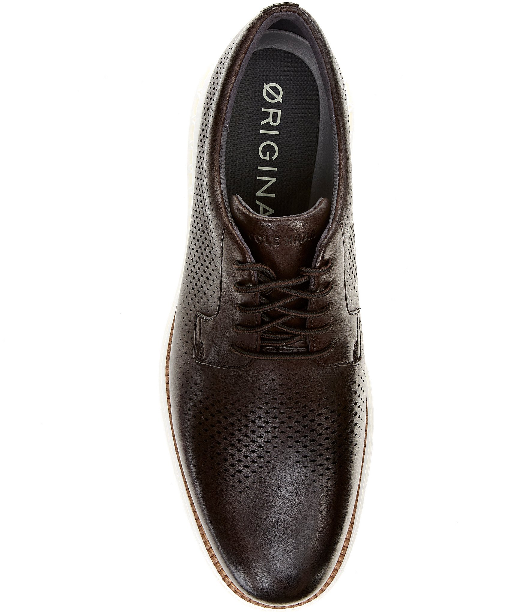 Cole Haan Men's ØriginalGrand 2.0 Laser Plain-Toe Oxfords