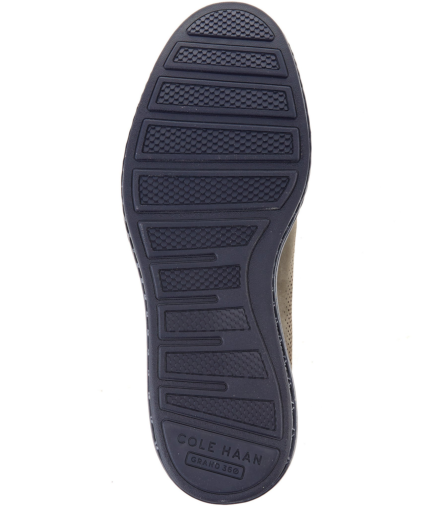 Cole Haan Men's ØriginalGrand 2.0 Perforated Nubuck Plain Toe Oxfords