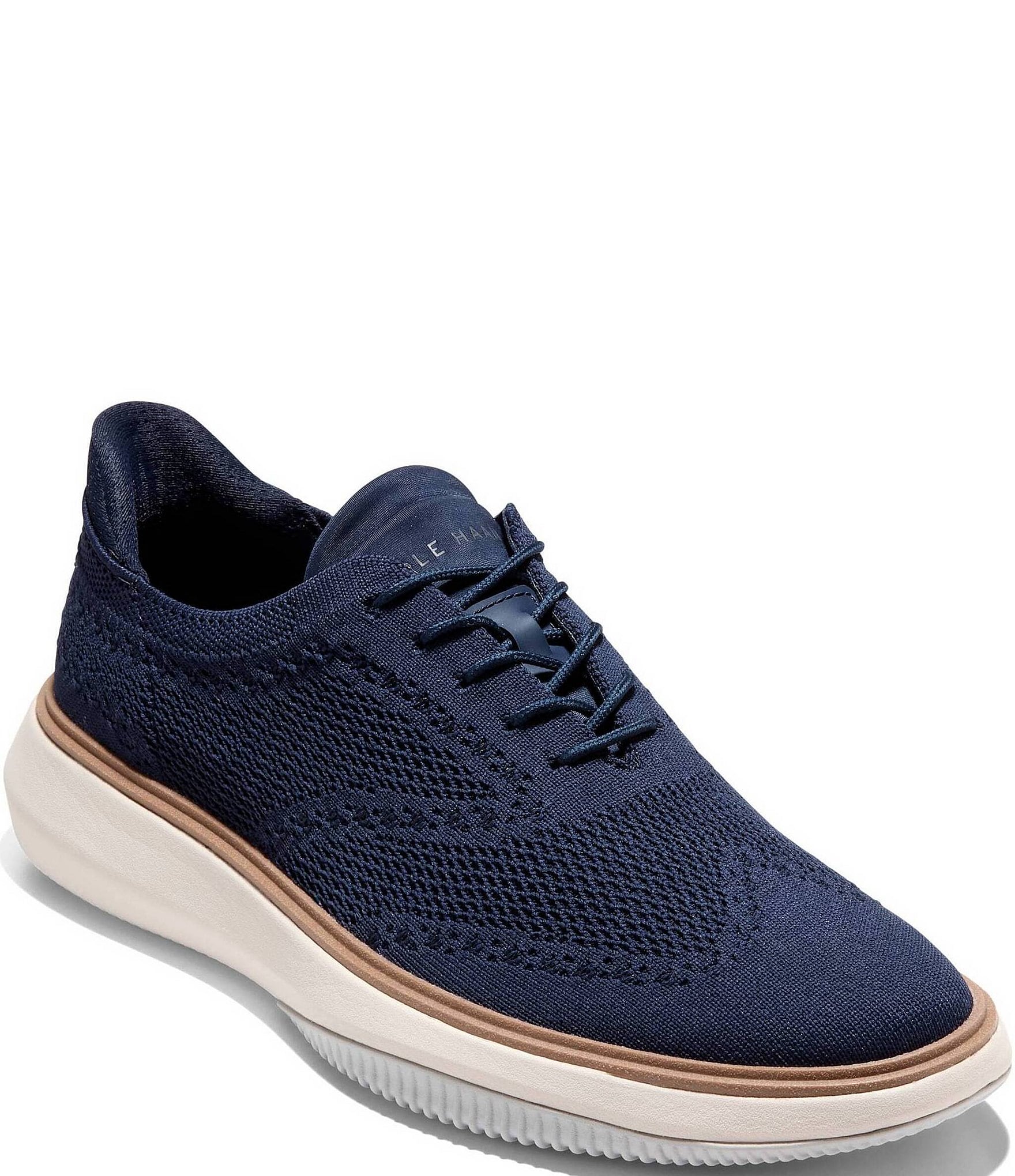 cole haan blue dress shoes Cole Haan D44079 Size 8B Blue Dress Shoes Suede K J14 (V)