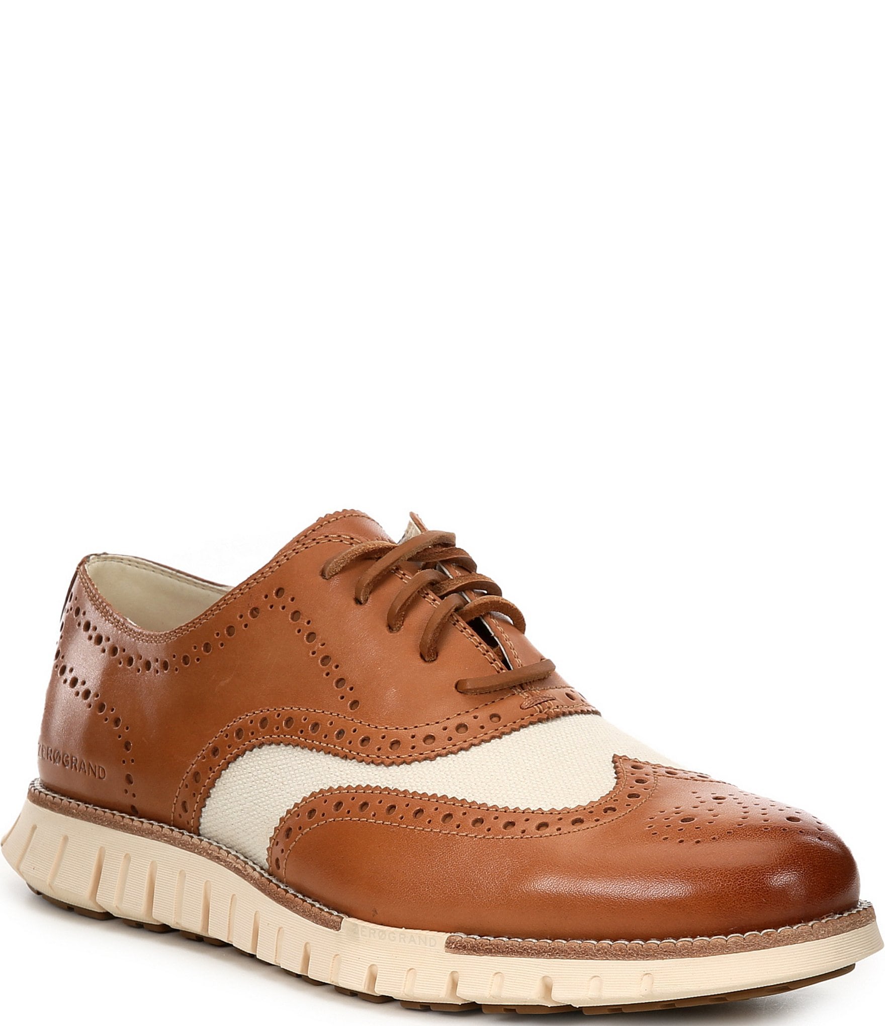 Cole Haan Men's ZERØGRAND Remastered Colorblock Wingtip Oxfords | Dillard's