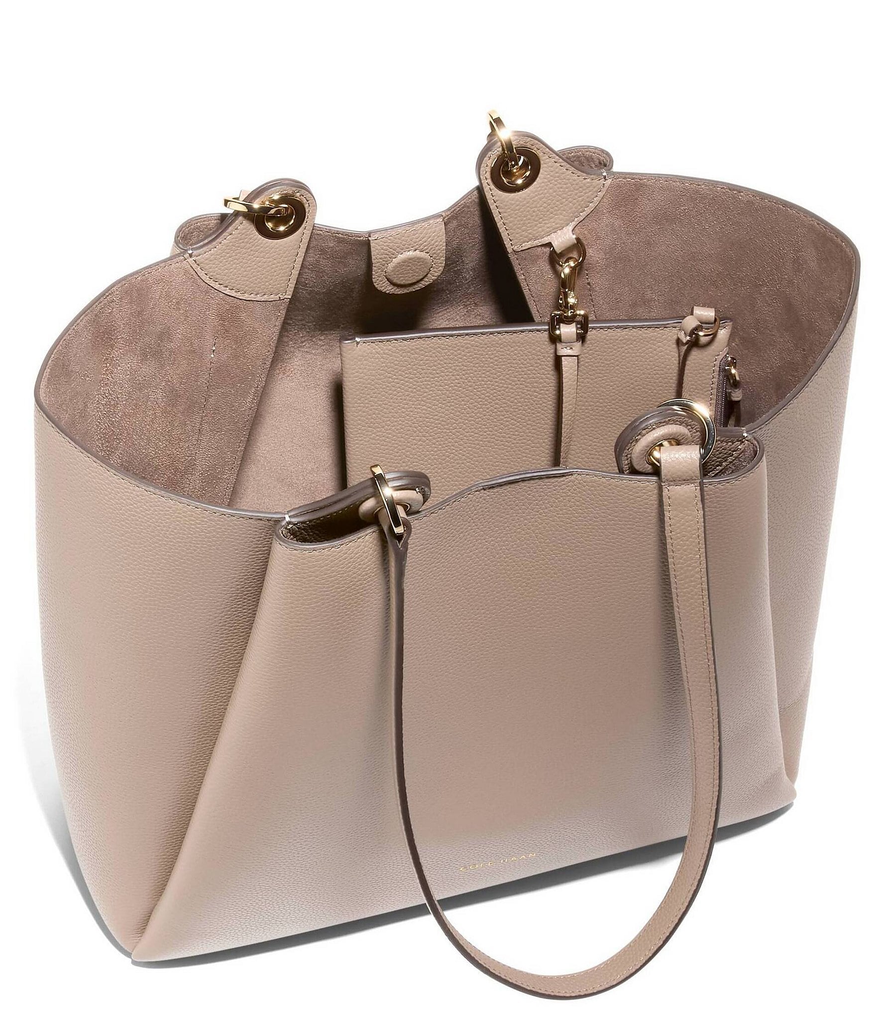 Cole Haan Midtown Pebbled Leather Medium Tote