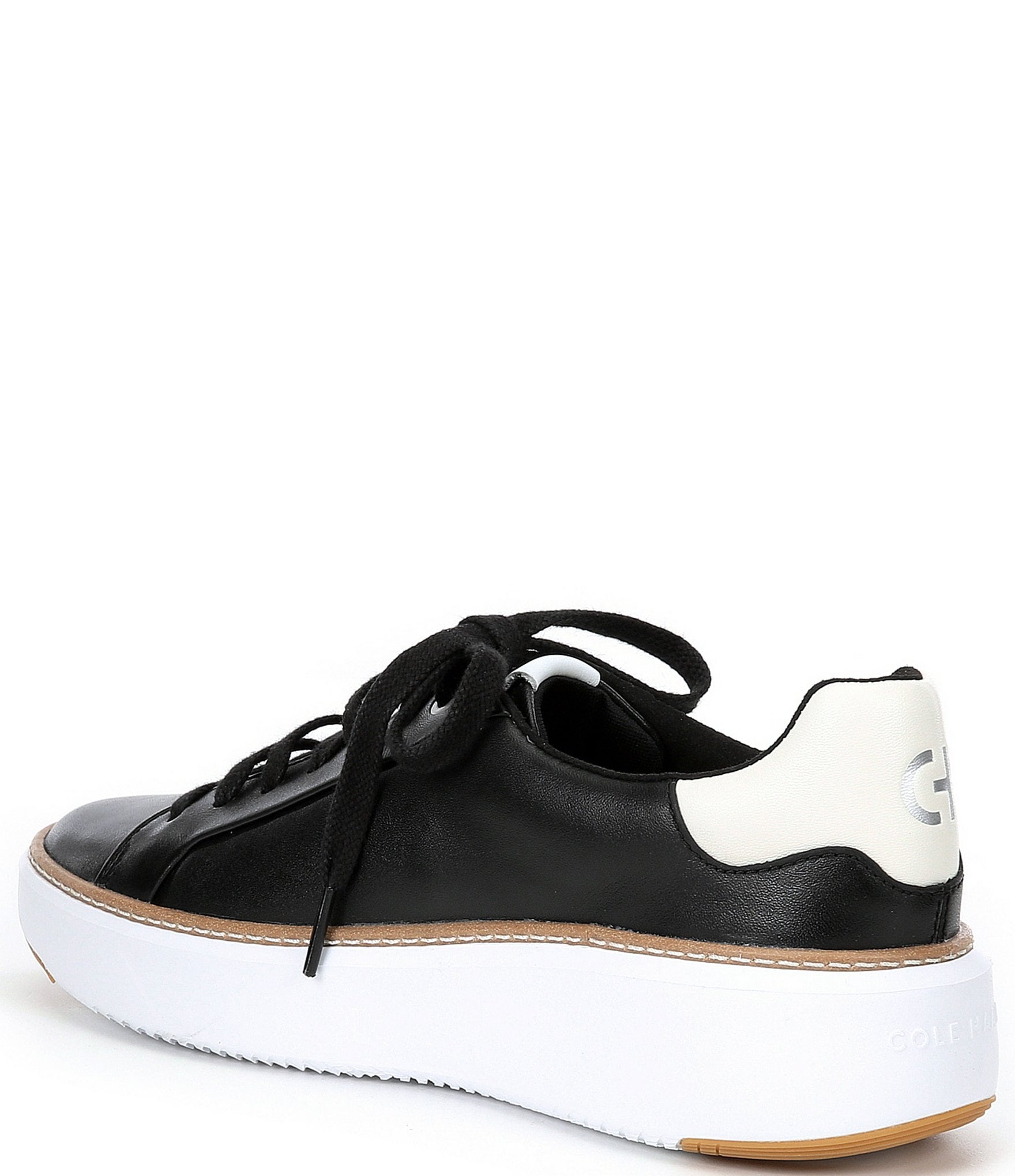Cole Haan GrandPrø Topspin Leather Platform Sneakers