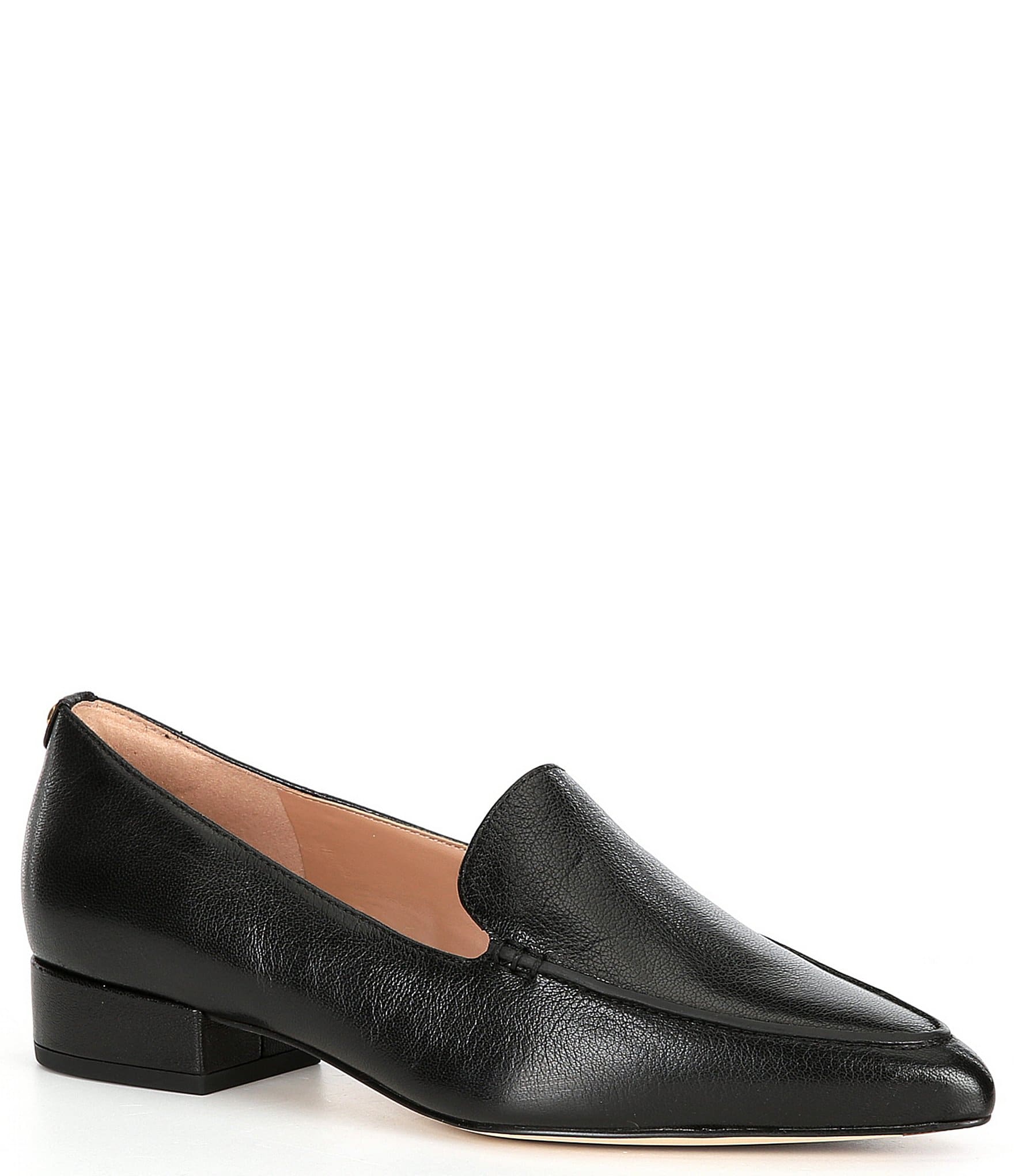 Cole Haan Vivian Leather Pointed Toe Loafers | Dillard's