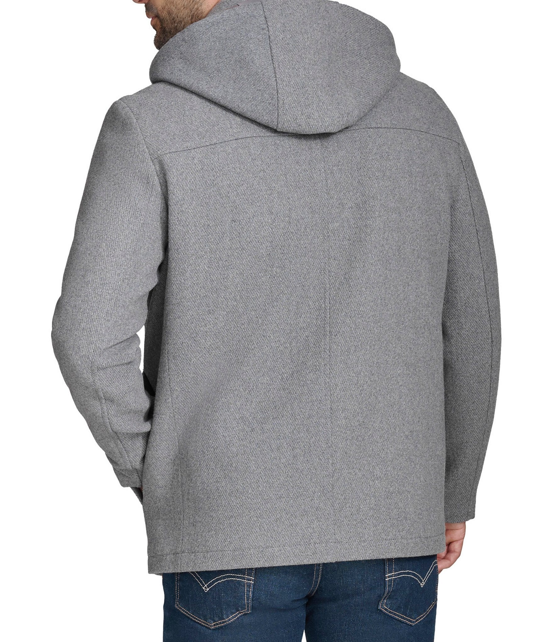 Cole Haan Wool Twill Field Jacket