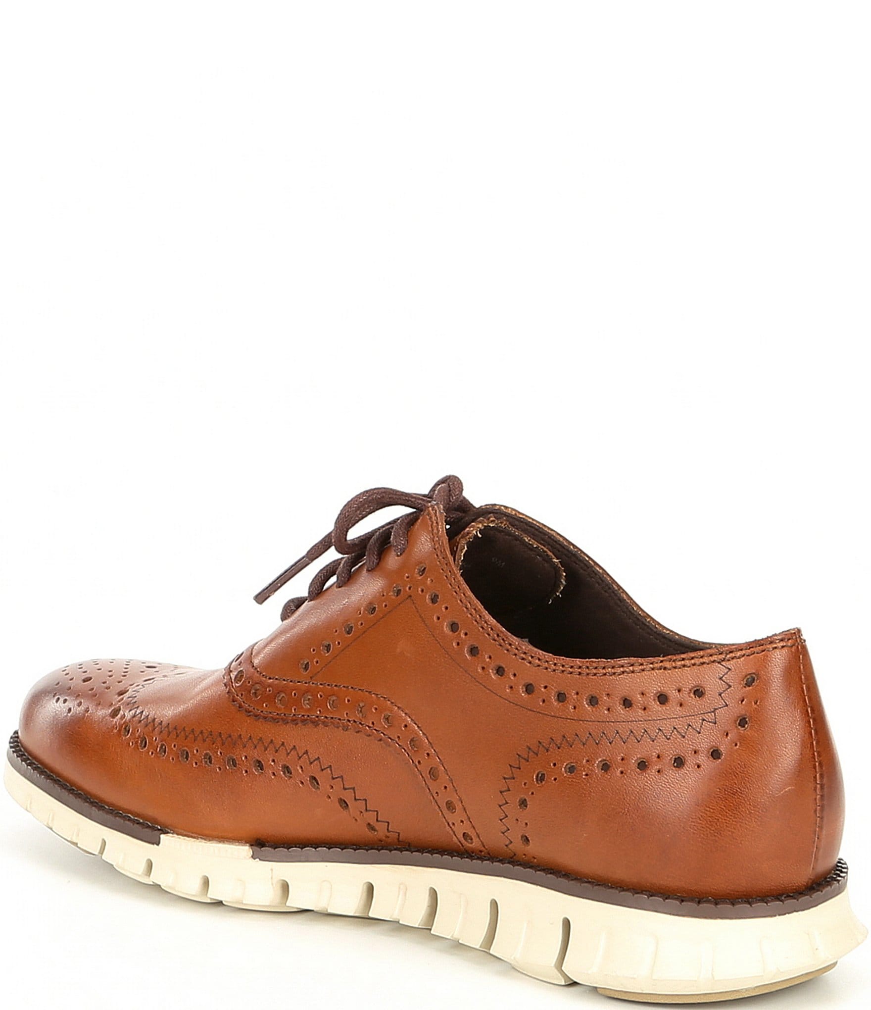 Cole Haan Men's ZERØGRAND Leather Wingtip Brogue Oxfords