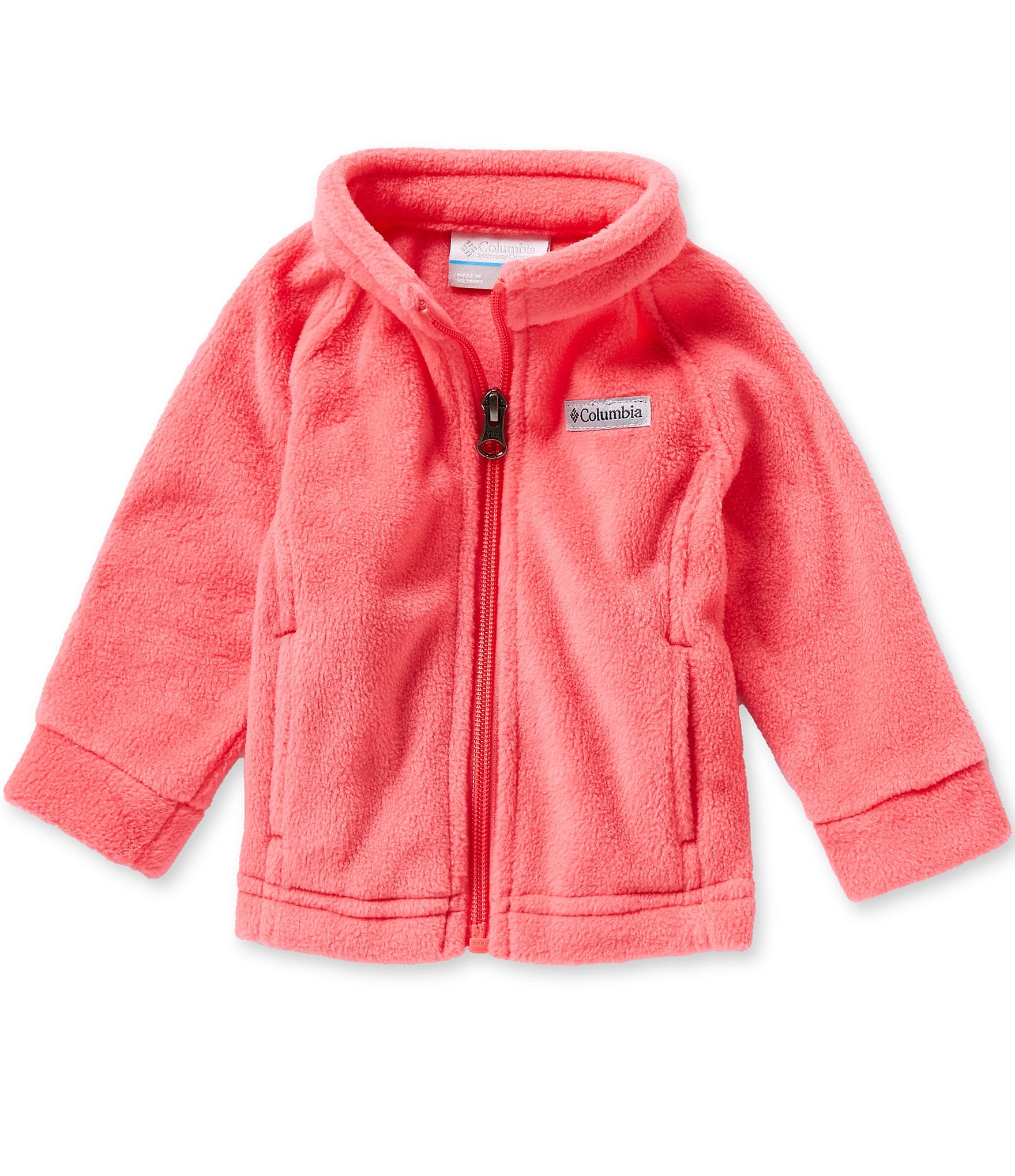 Columbia Baby Girls 3-24 Months Benton Springs Fleece Zip Front Jacket ...
