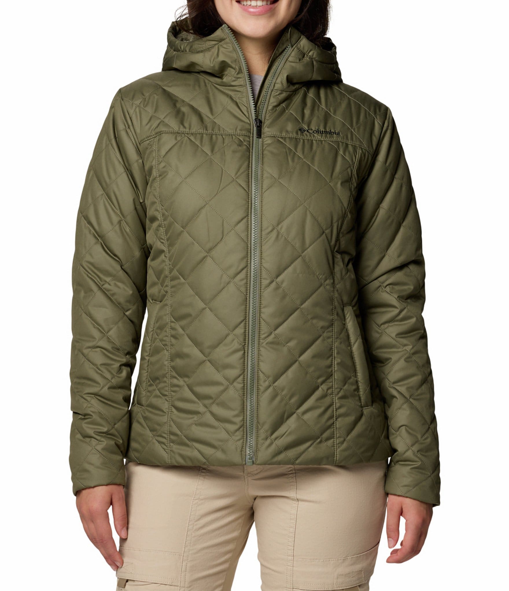 Columbia Copper Crest™ Omni-Shield™ Collared Insulated Hooded Jacket