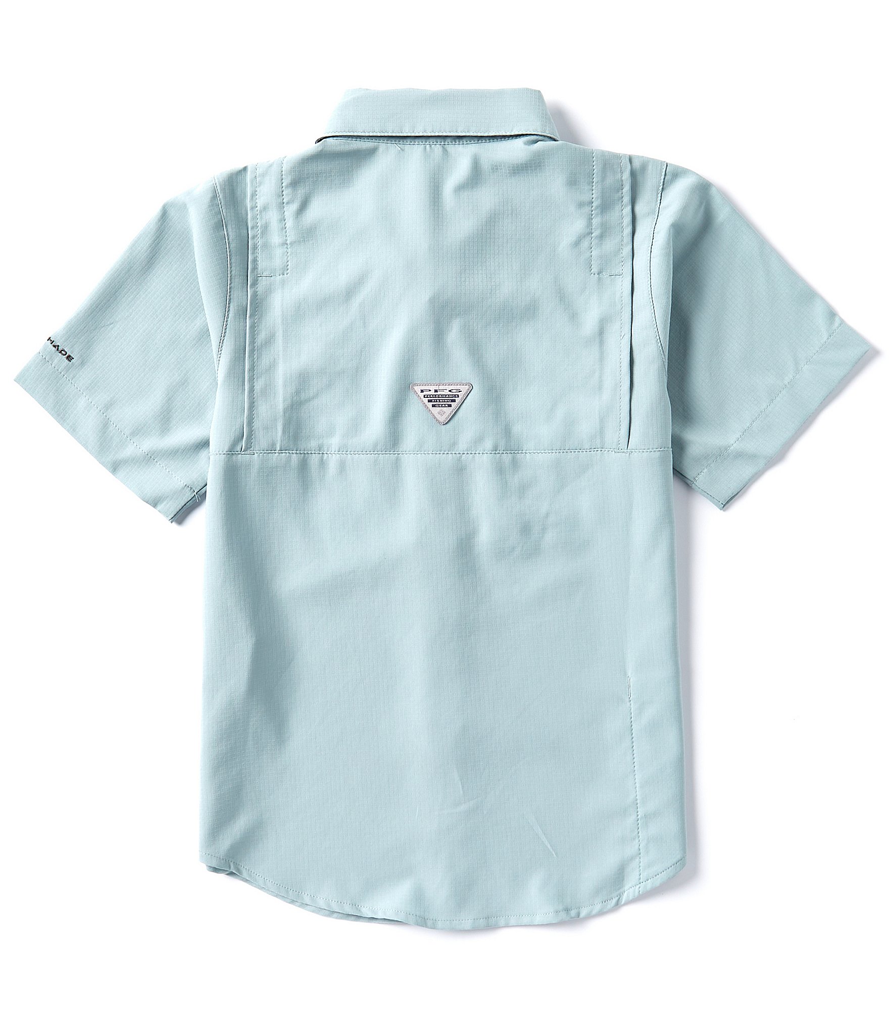 Columbia Little/Big Boys 4-18 Short Sleeve Tamiami Fishing Shirt