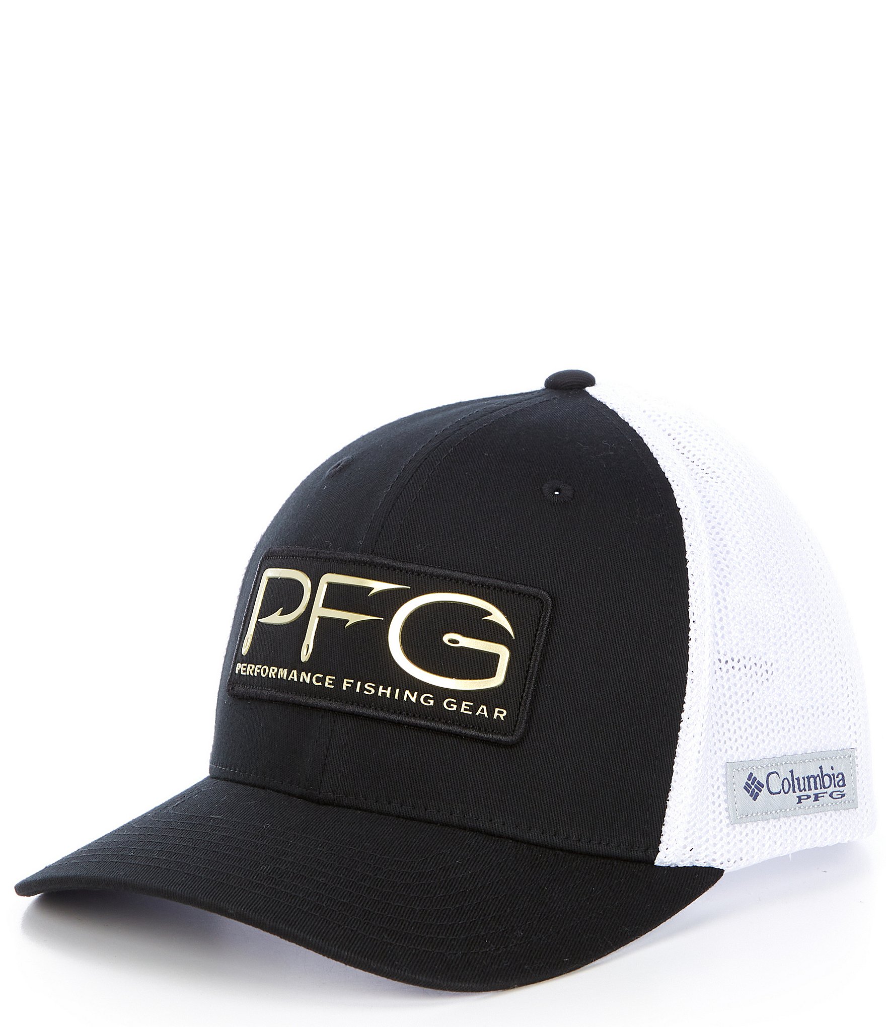 Columbia PFG Hooks Mesh Ball Cap: Cappellino Da Baseball Unisex In Cotone, Traspirante Con Retro A Rete, Colore Pietra Scura, Per Pesca E Outdoor