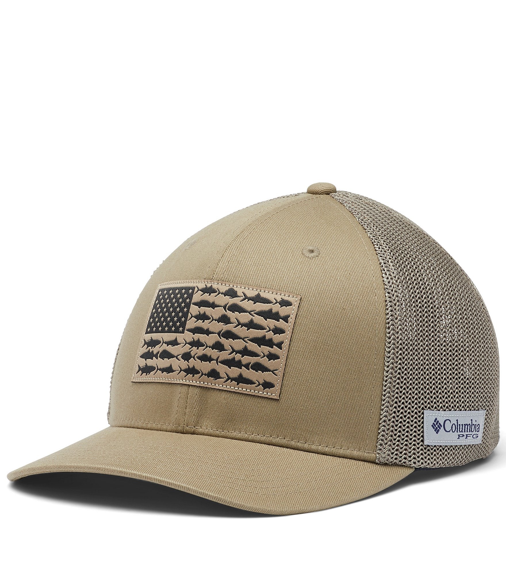 Columbia PFG Hat Performance Fishing Gear Hat Unisex L/XL Mesh Trucker Hat  As Is 