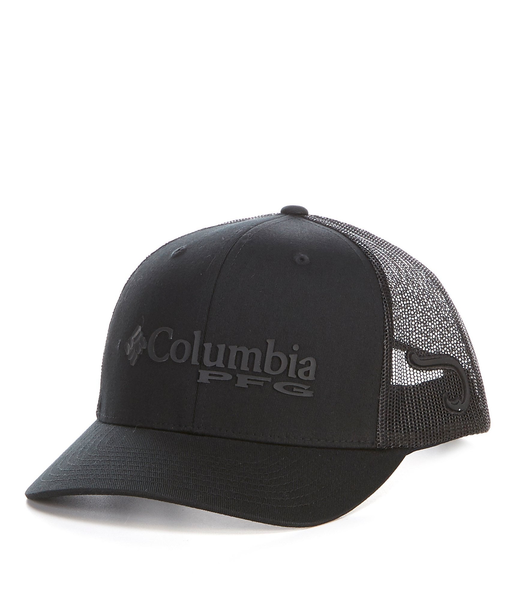 black columbia hat