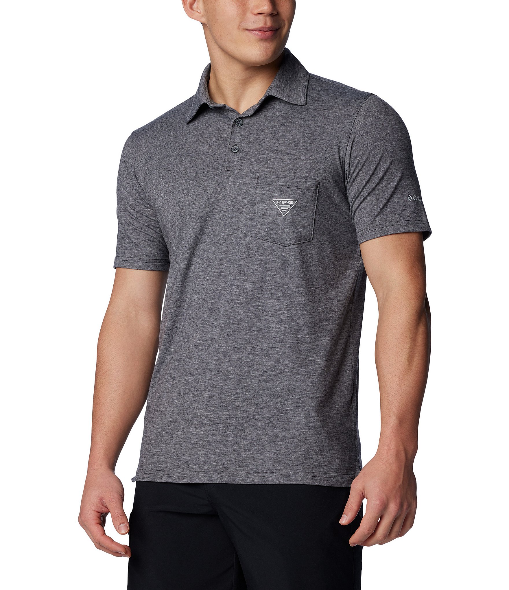 Columbia PFG Uncharted™ Short Sleeve Polo Shirt