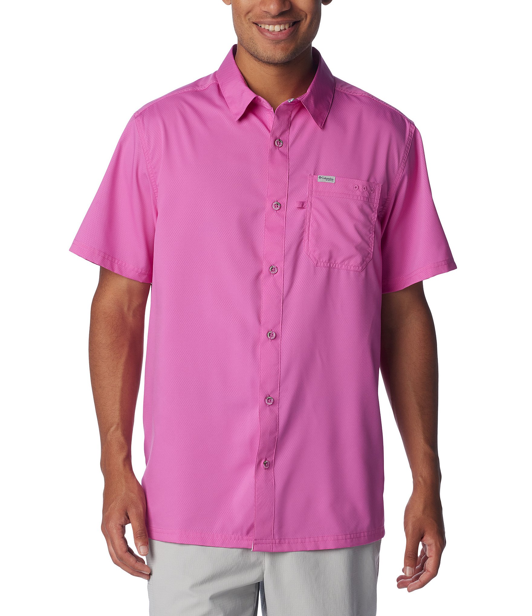 Columbia Slack Tide™ Woven Short Sleeve Camp Shirt