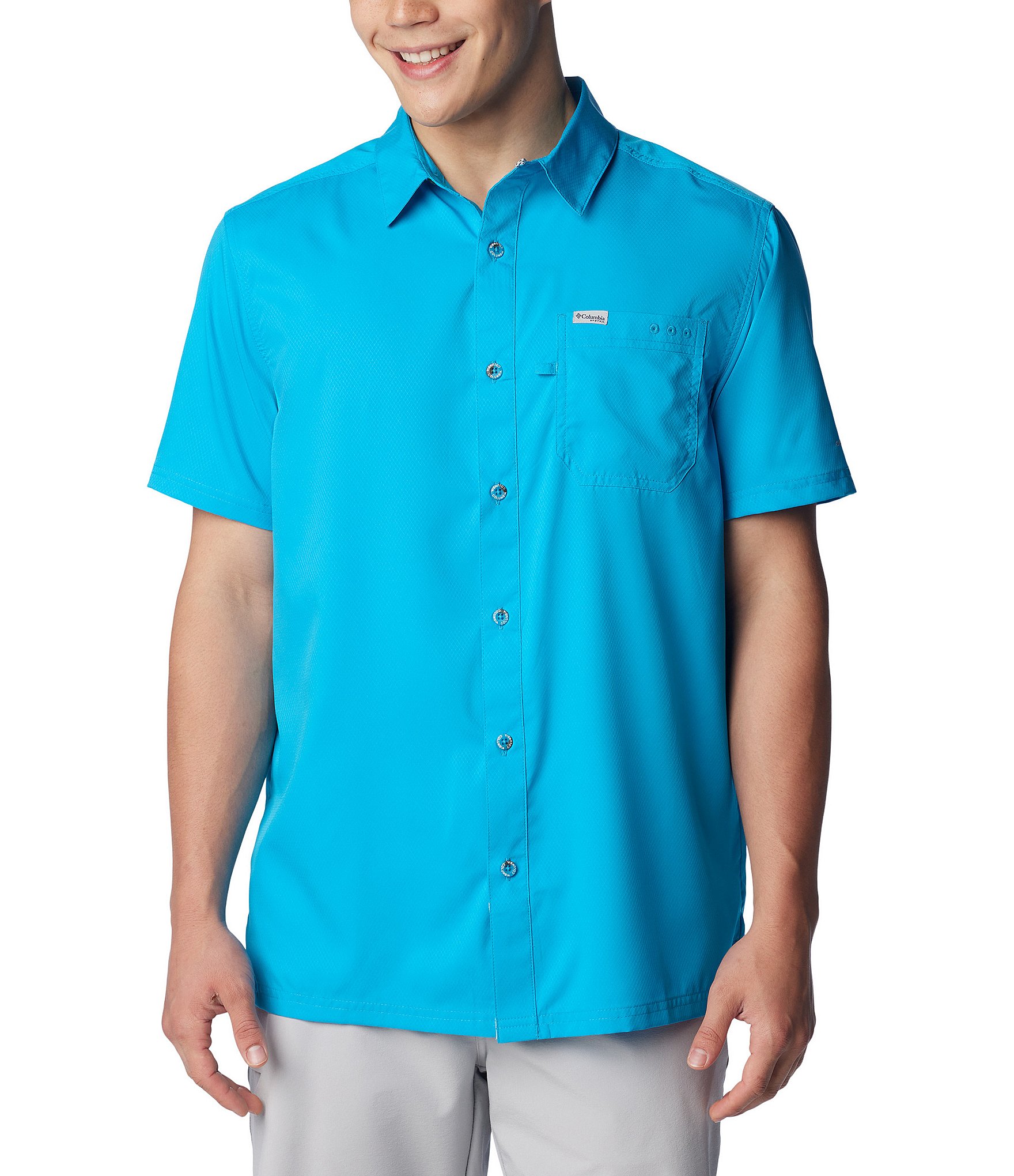 Columbia Slack Tide™ Woven Short Sleeve Camp Shirt