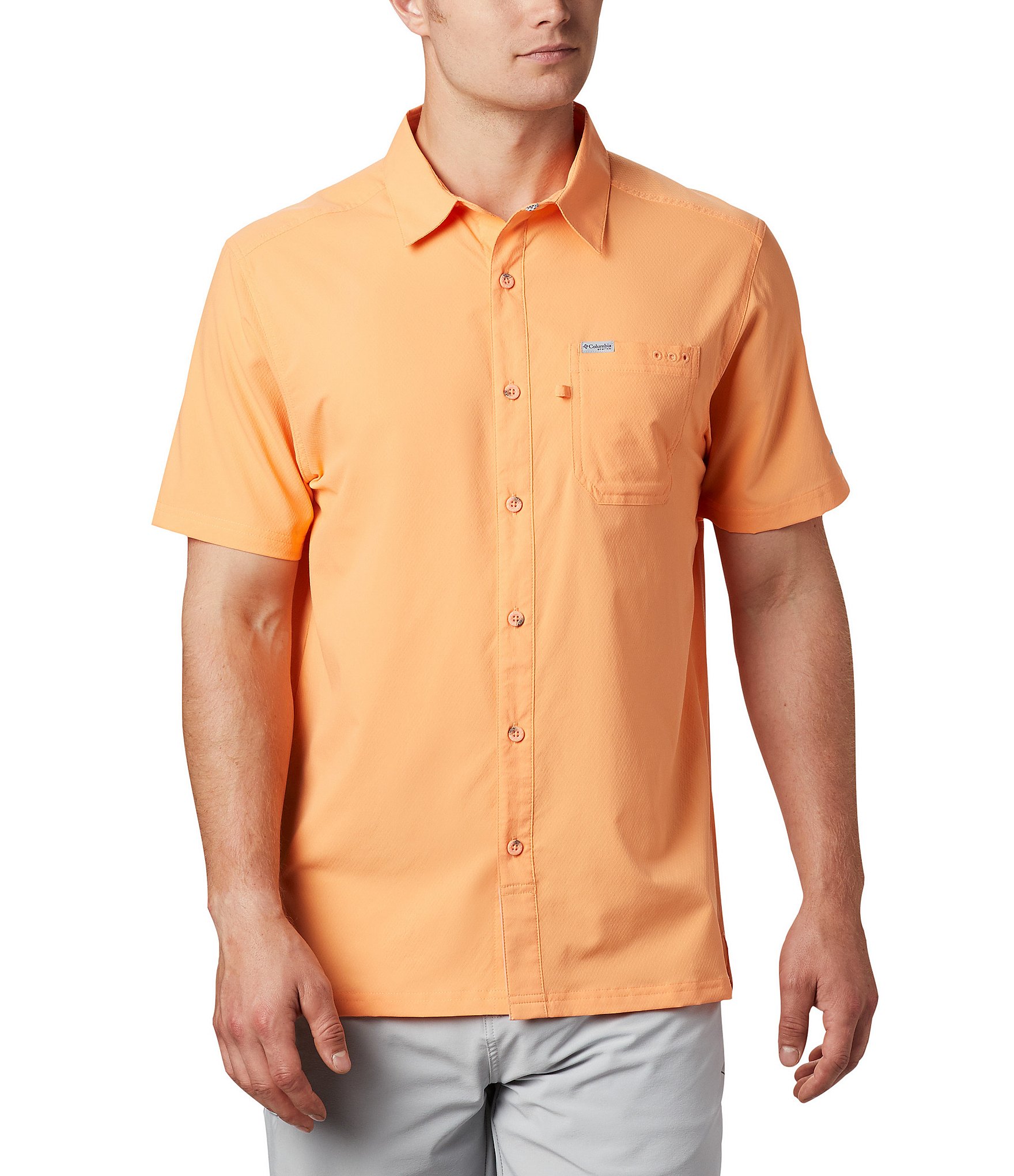 Columbia Slack Tide™ Woven Short Sleeve Camp Shirt