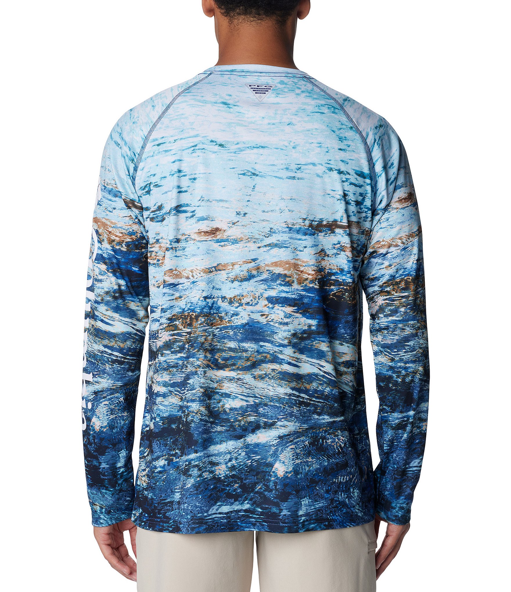 Columbia Super Terminal Tackle™ Long Sleeve Printed T-Shirt