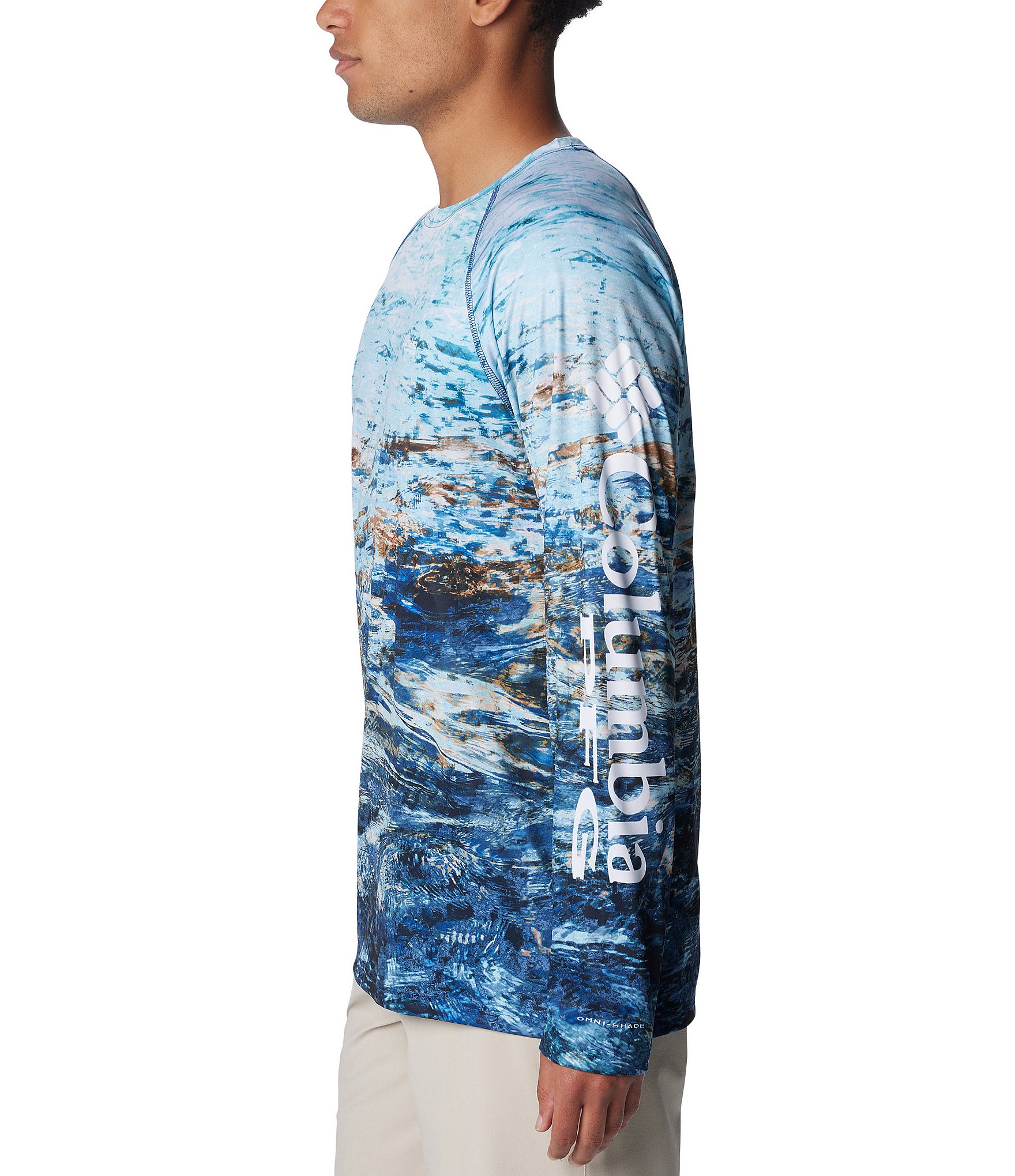 Columbia Super Terminal Tackle™ Long Sleeve Printed T-Shirt