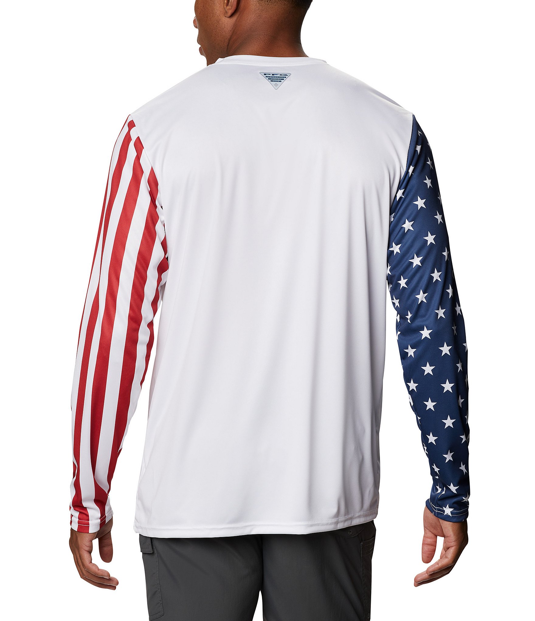 Columbia PFG Terminal Tackle Americana Long-Sleeve T-Shirt