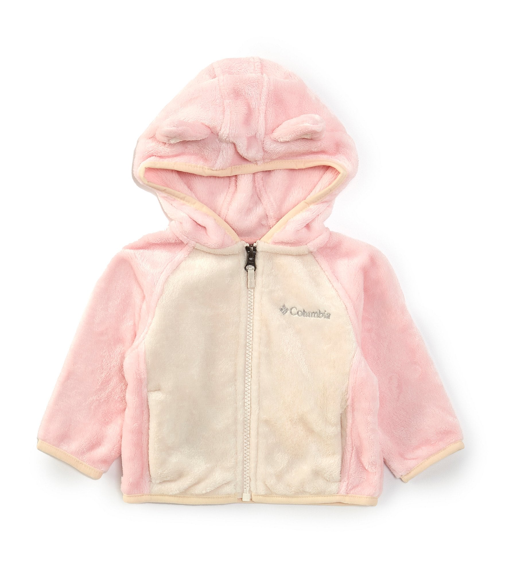 Columbia Toddler Foxy Baby Sherpa Full Zip Satin Pink Chalk 4T