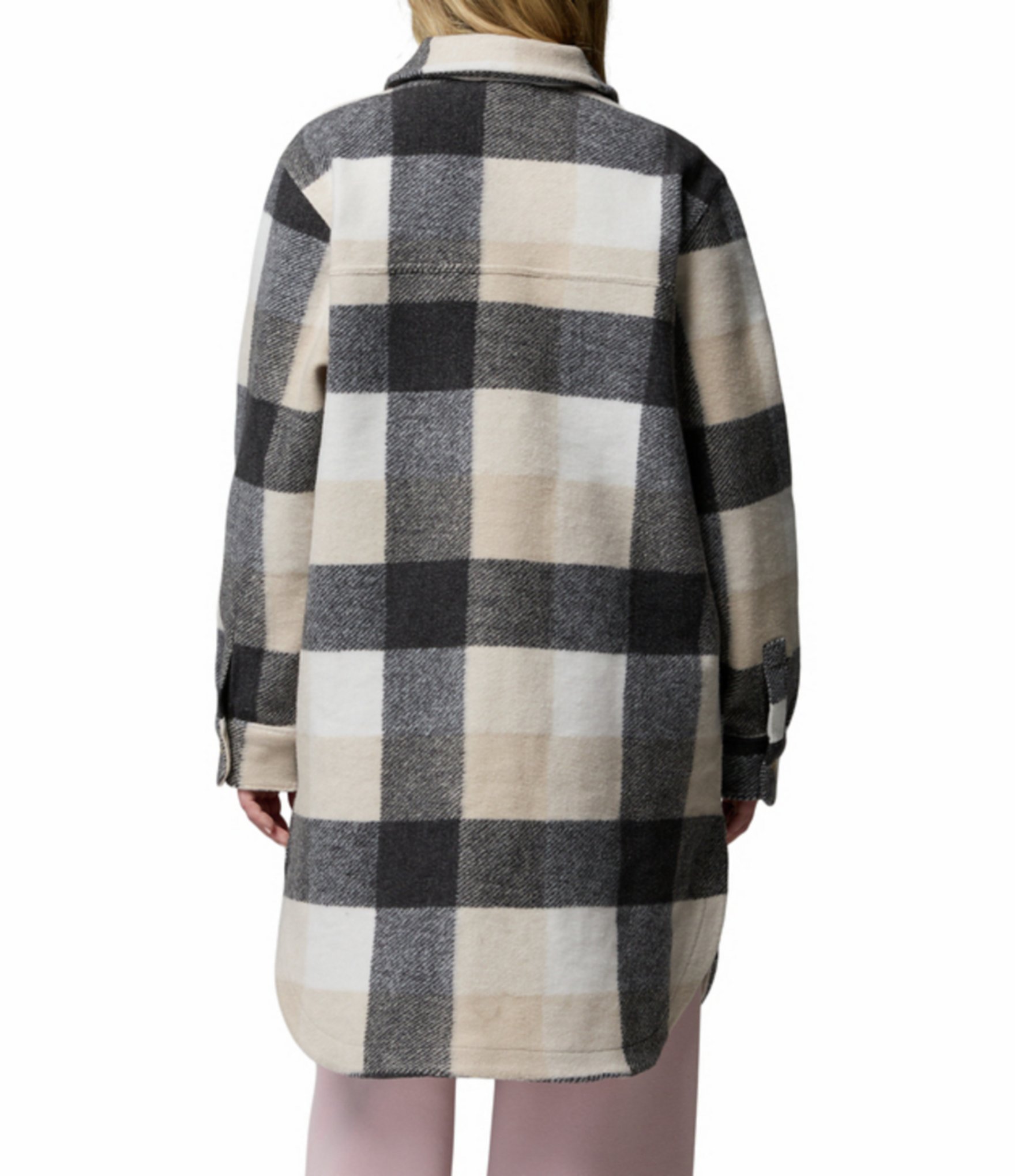 Columbia Wildest Venture Long Fleece Button Front Shacket