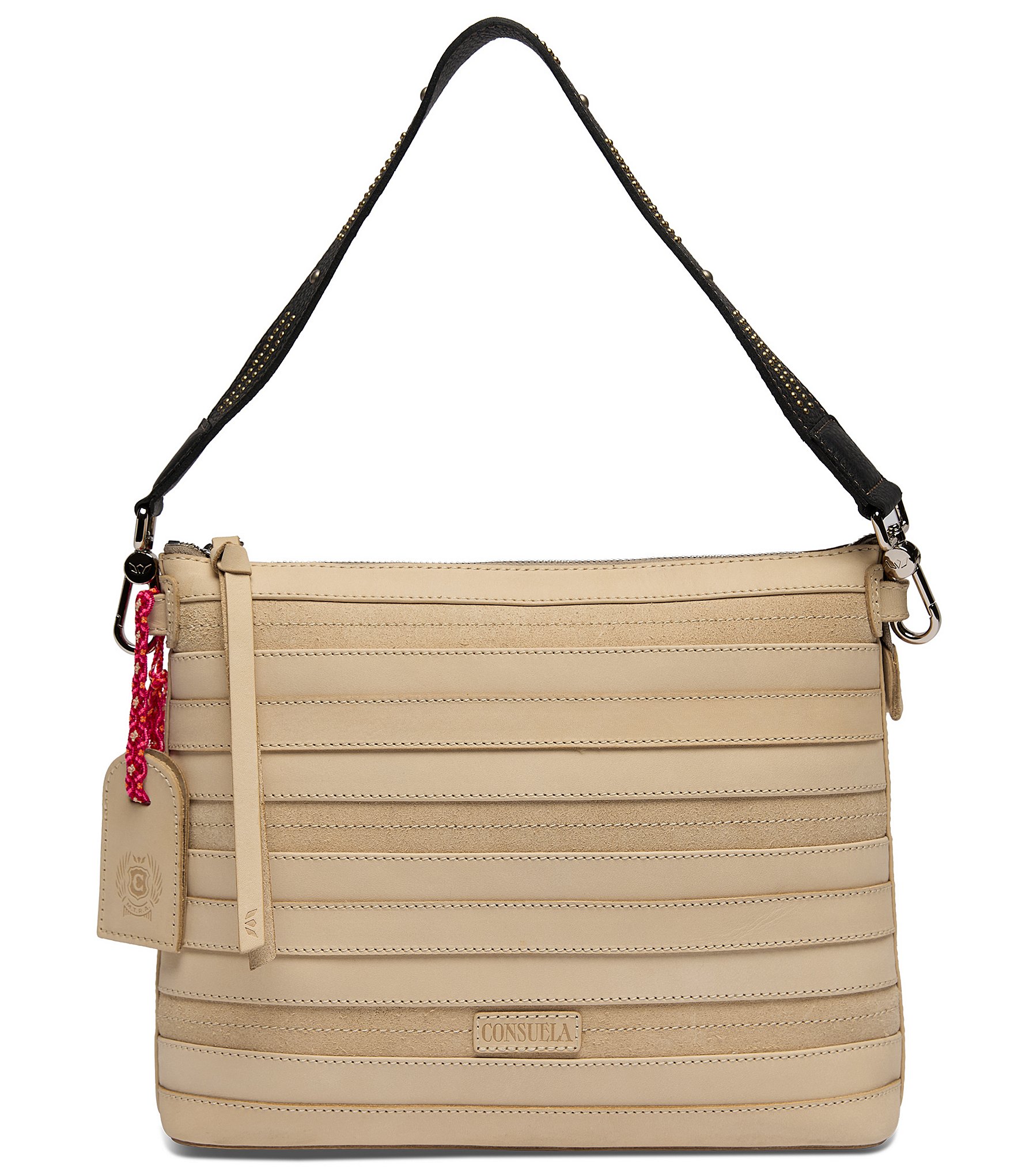 Consuela Amina Layered Diego Leather Downtown Crossbody Bag