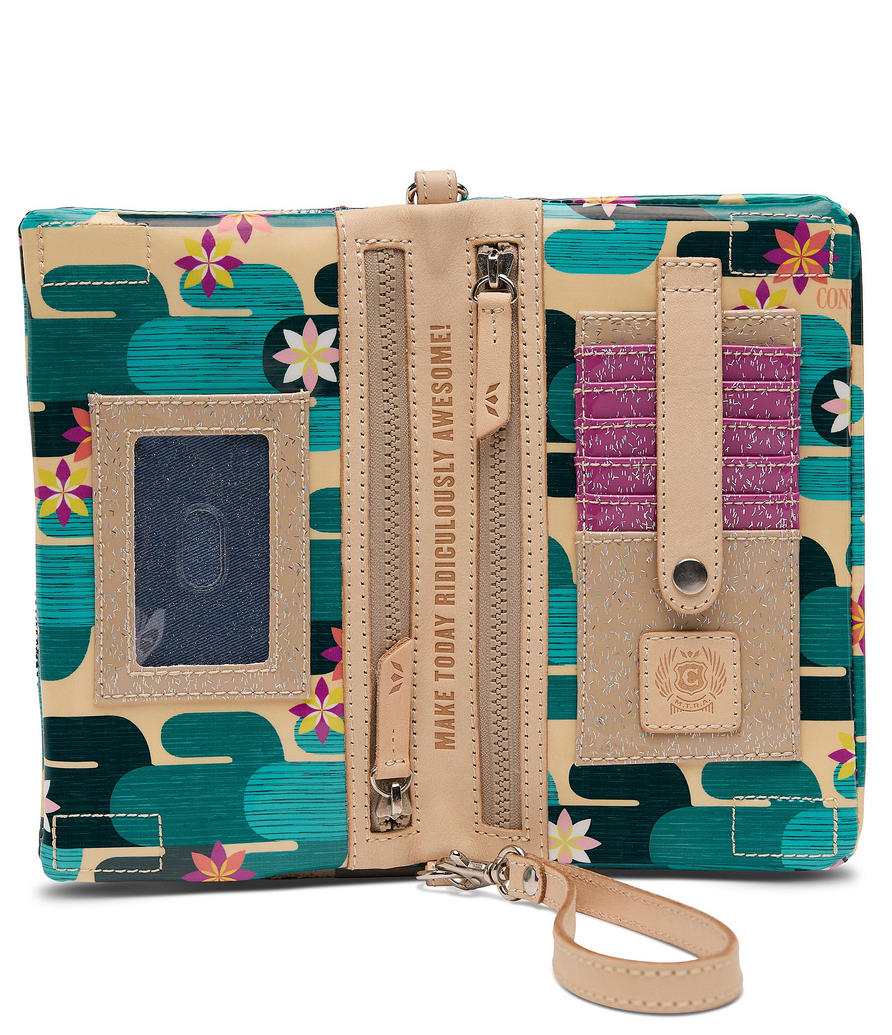 Consuela Bae Combi Mulit Floral Bifold Wallet