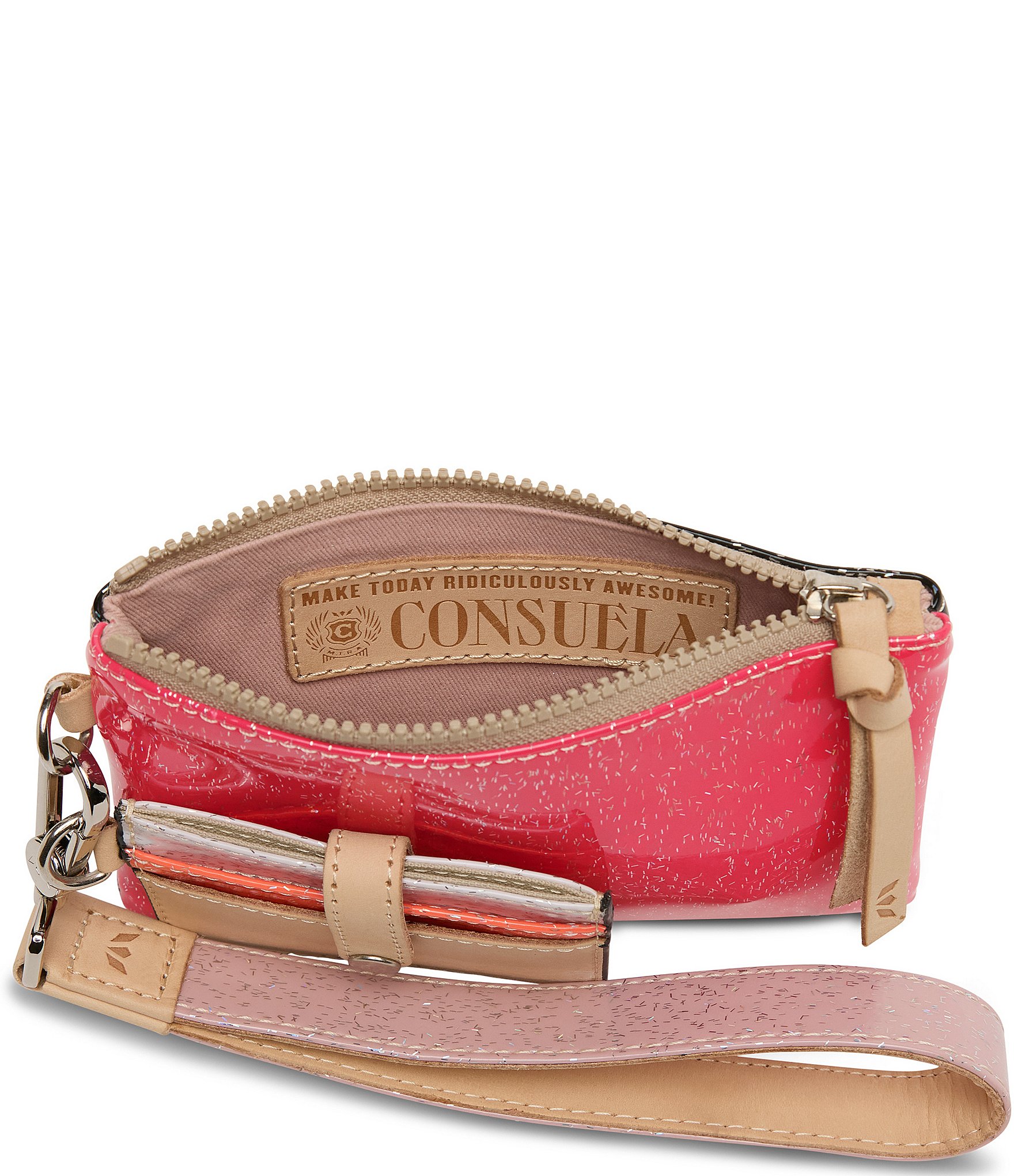 Consuela Bae Combi Glitter Bifold Wristlet