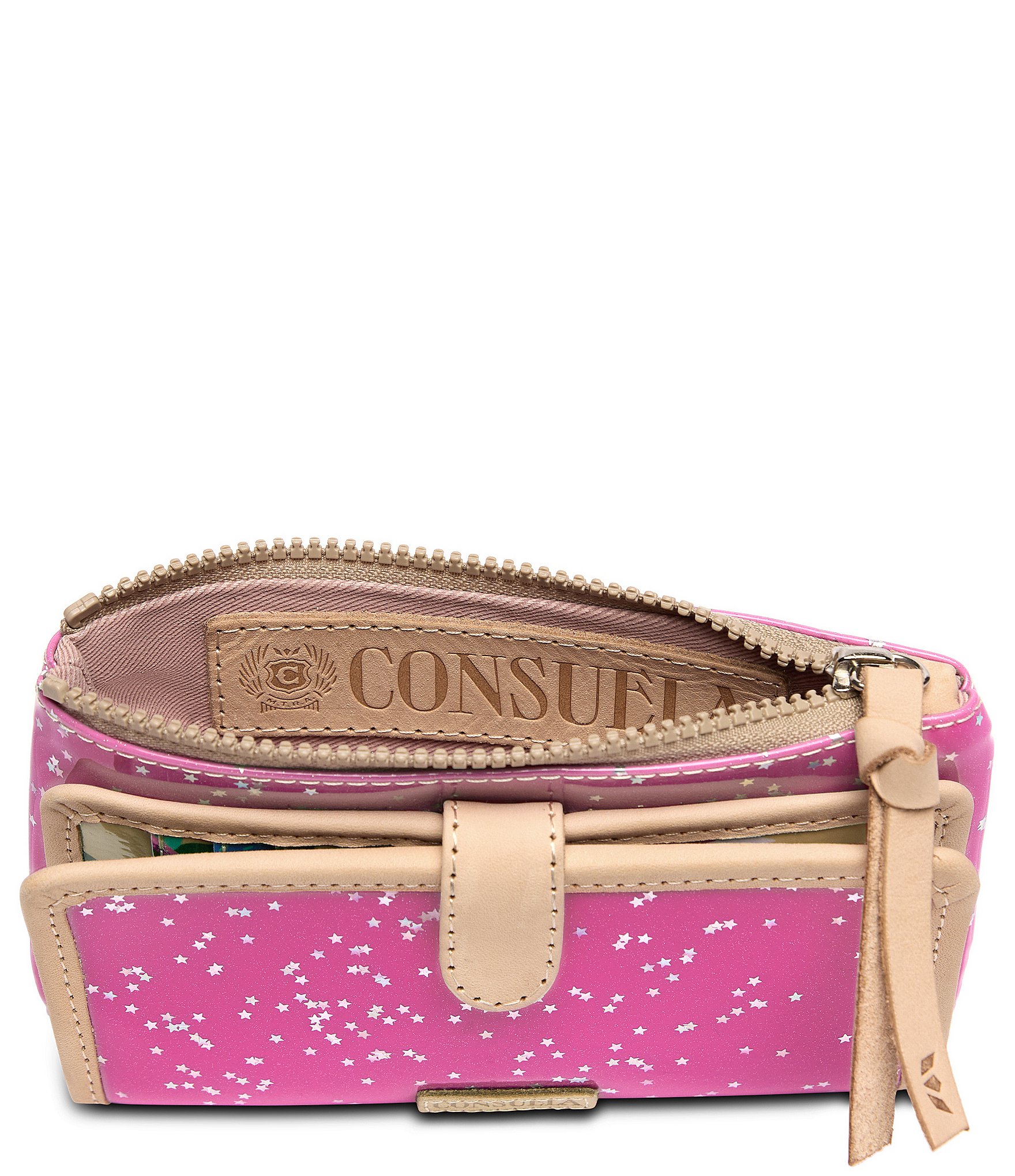 Consuela Berry Glitter Slim Wallet
