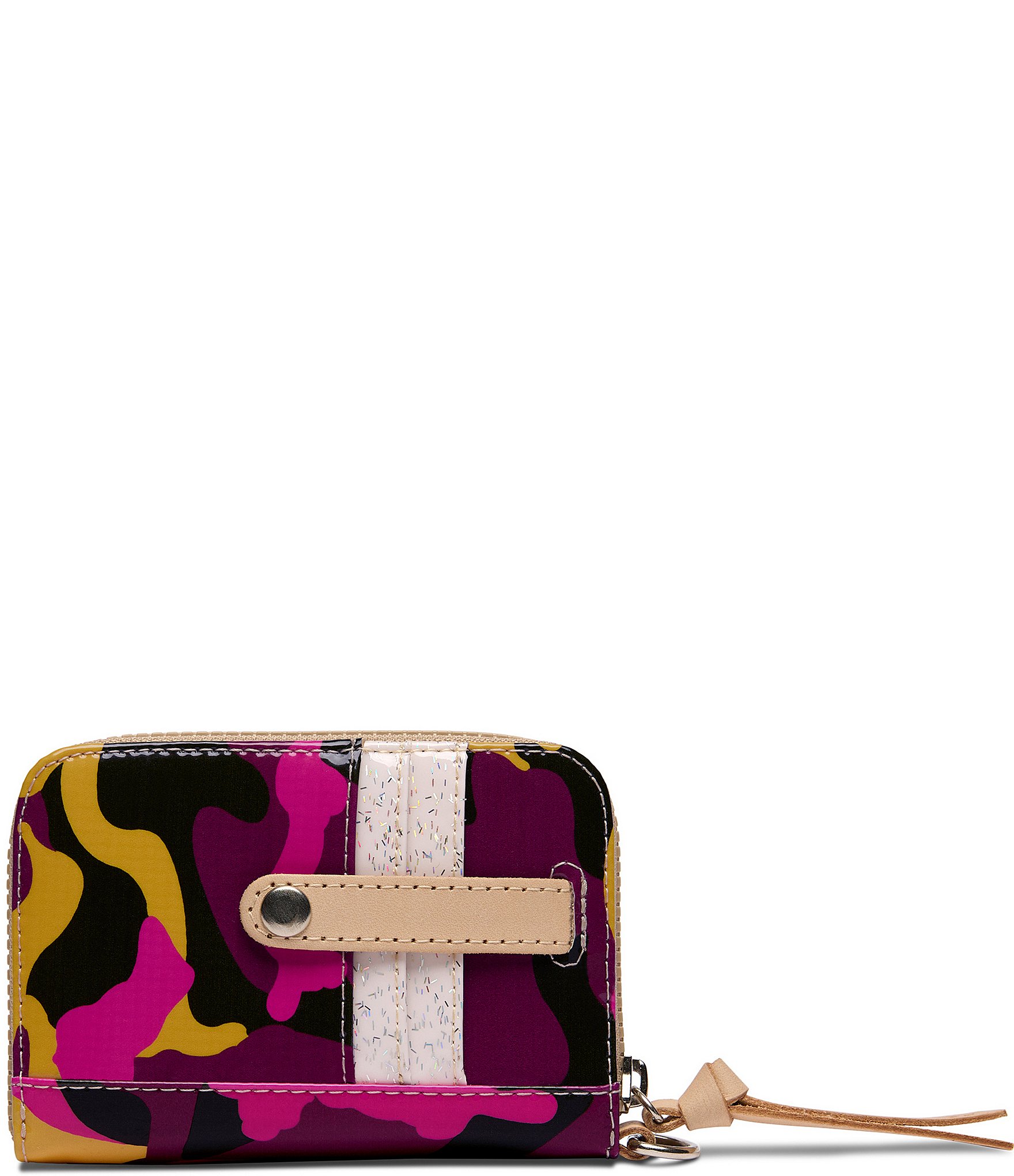 Consuela Golden Zippy Mulit Camo Wallet