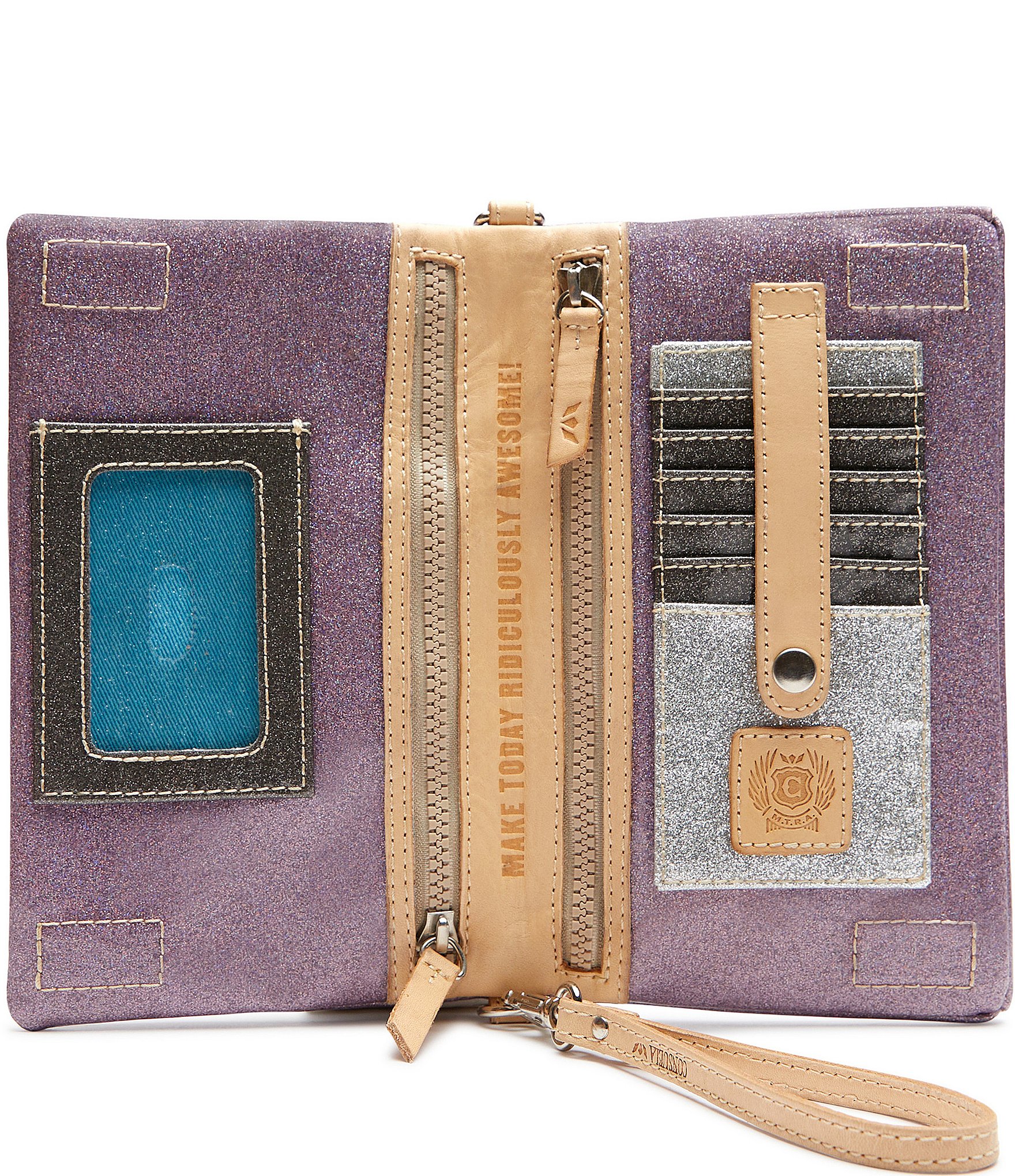 Consuela Lyndz Uptown Glitter Wristlet