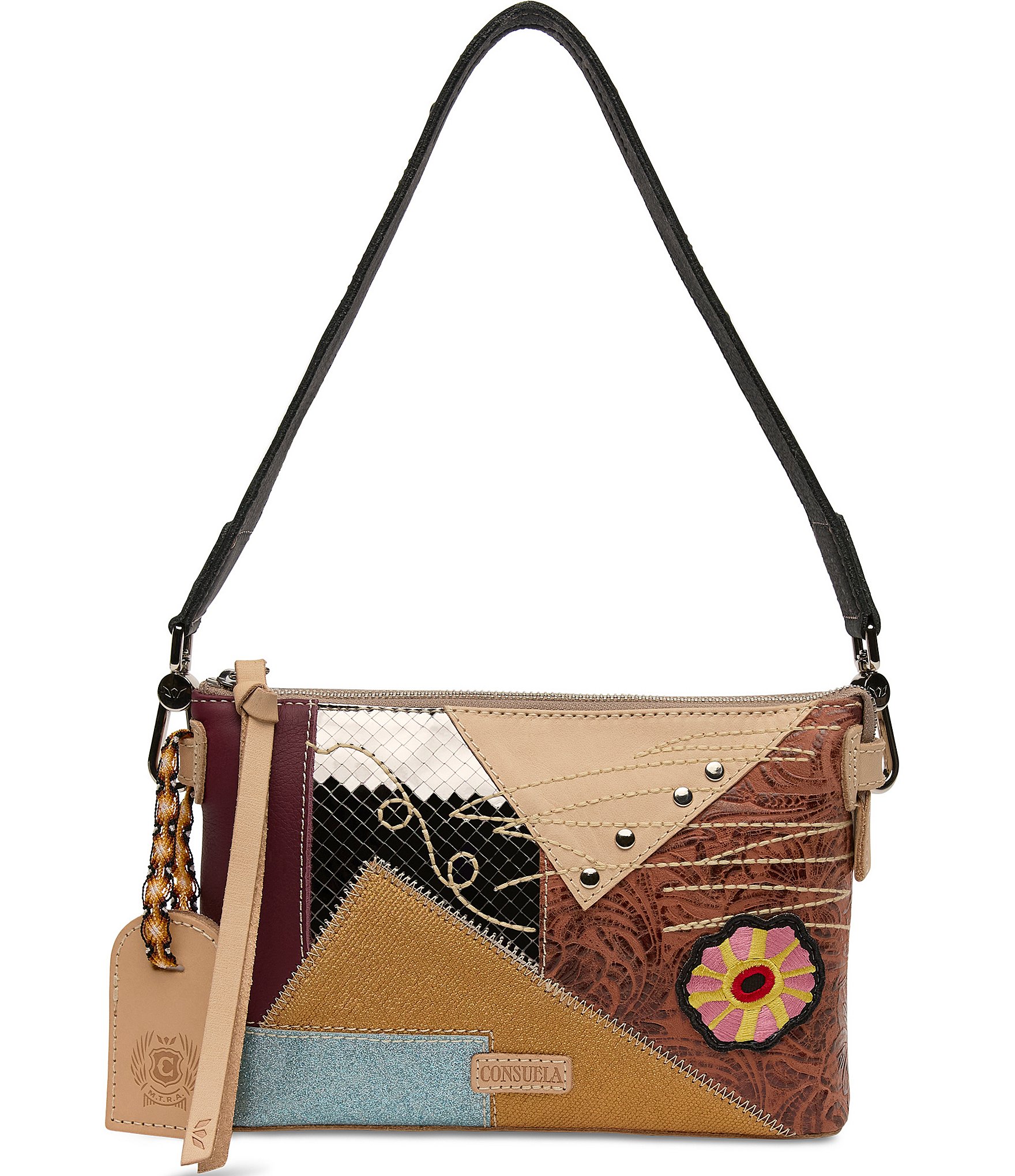 Consuela Max Patchwork Midtown Crossbody Bag