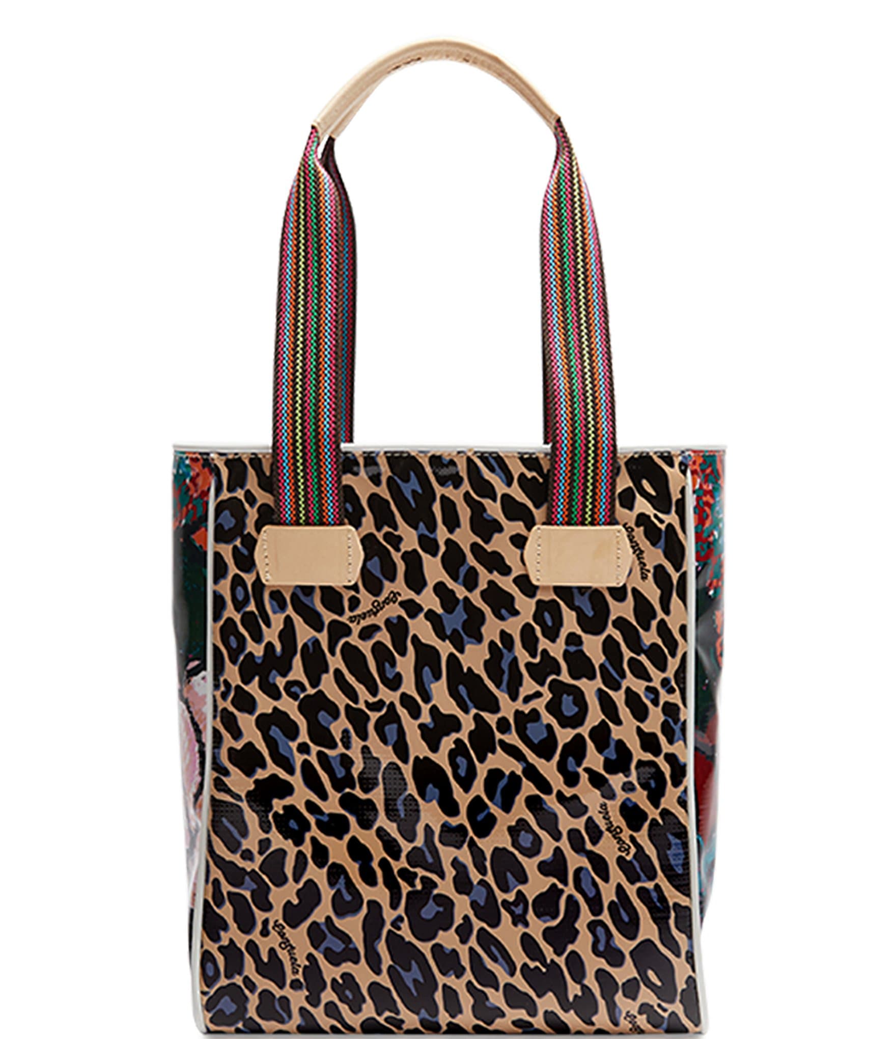 Consuela Mel Blue Jag Print Chica Tote Bag