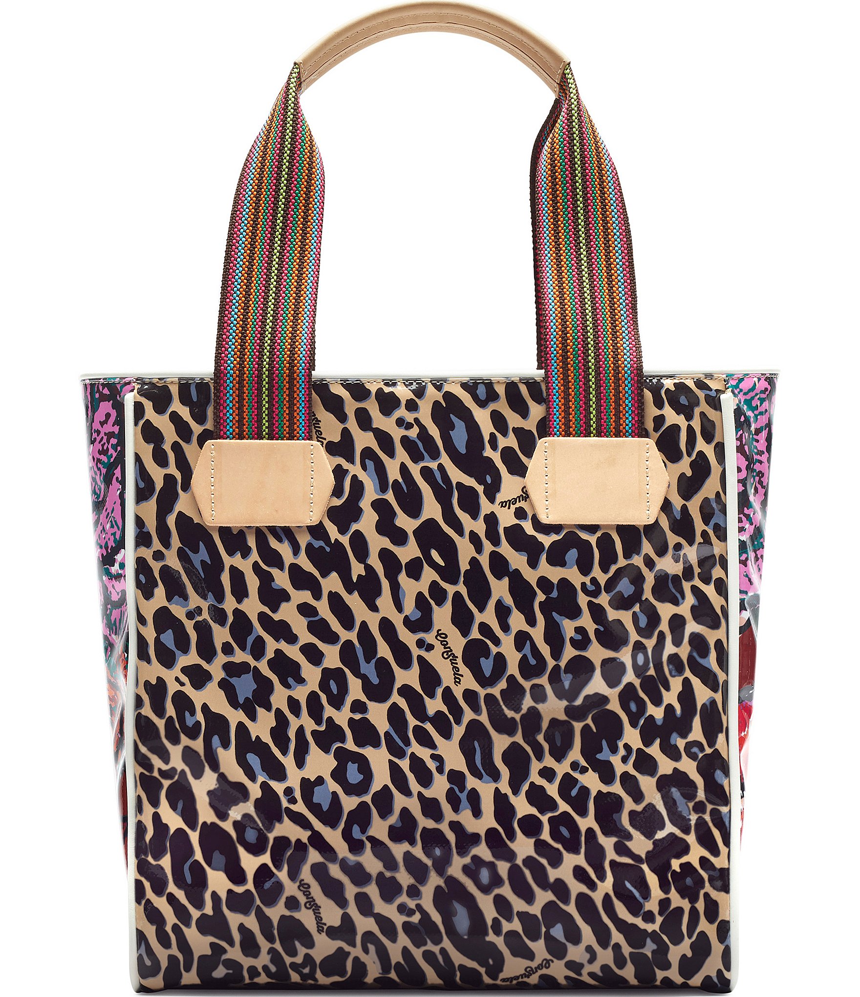 Consuela Mel Blue Jag Print Classic Tote Bag | Dillard's