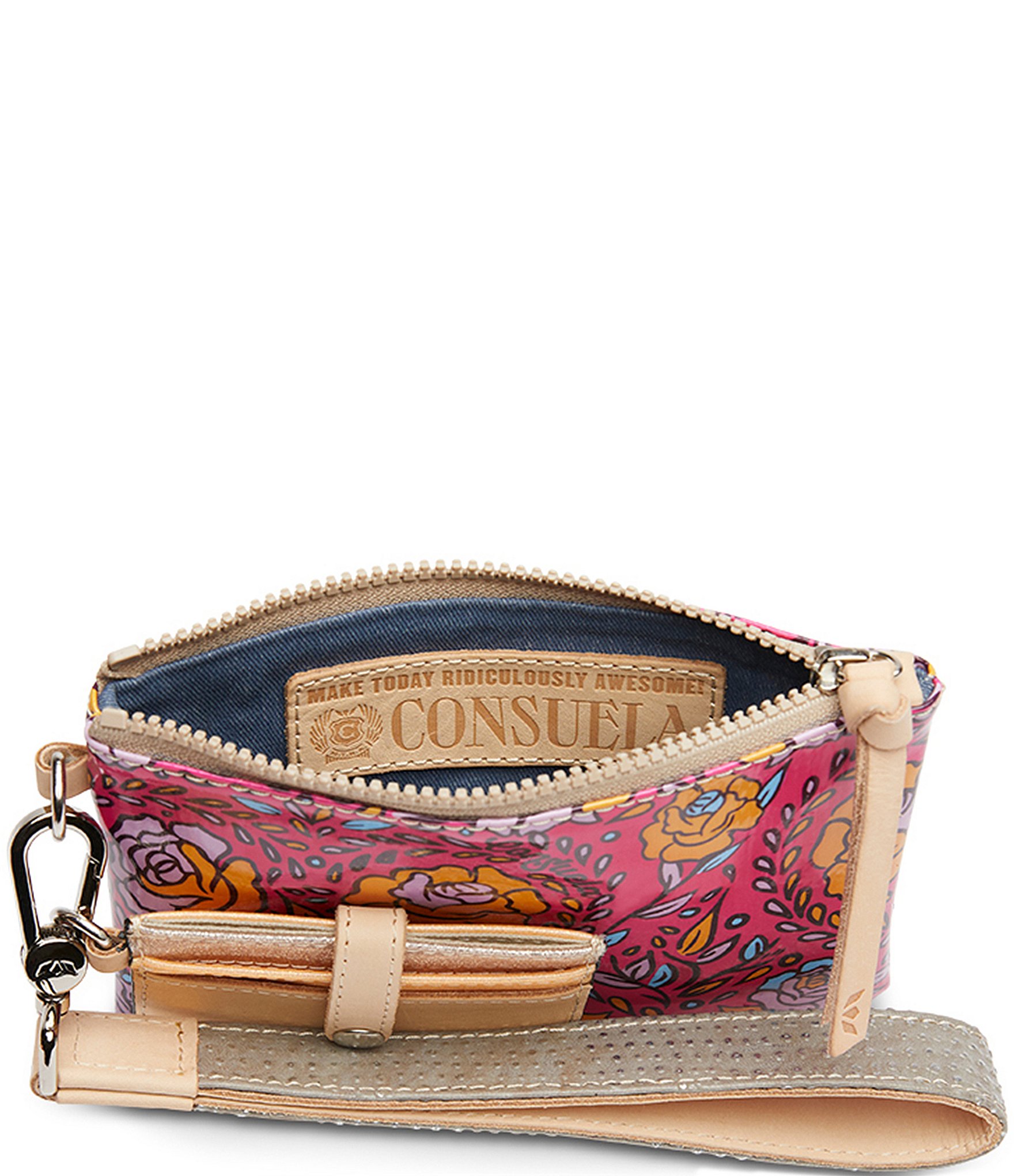 Consuela Floral Molly Combi Wristlet