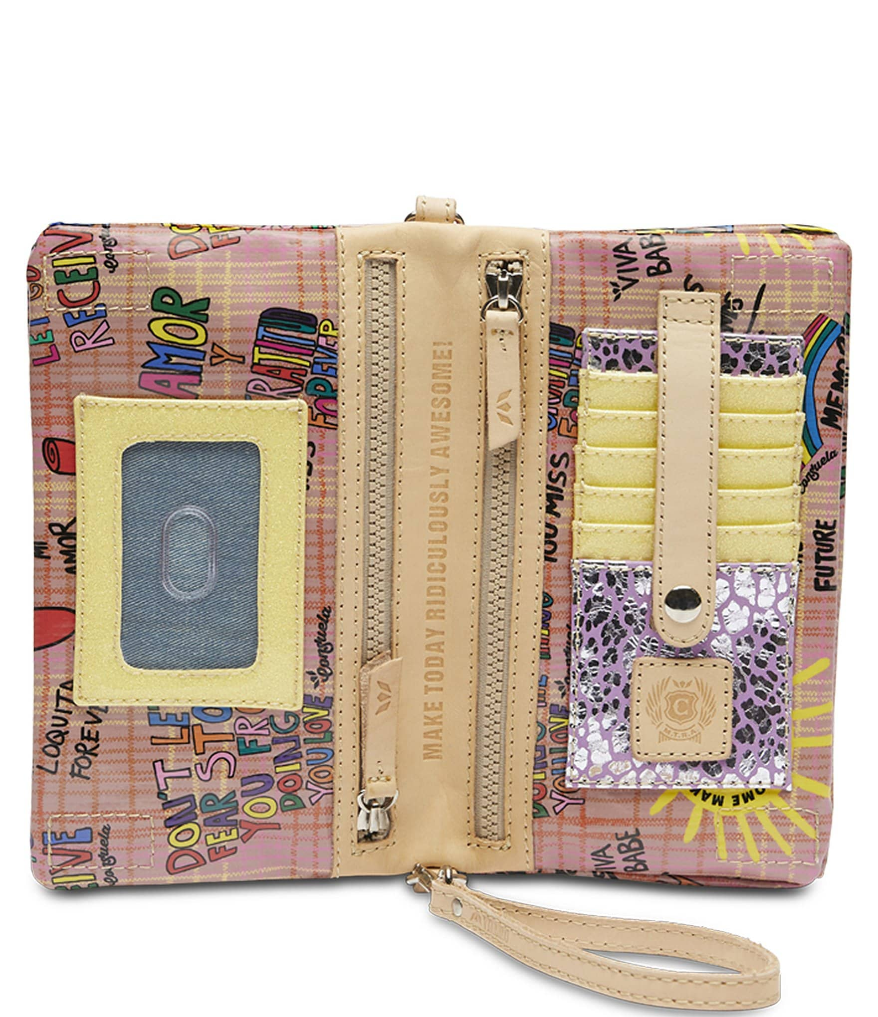 Consuela Nudie Uptown Printed Convertible Crossbody Wristlet