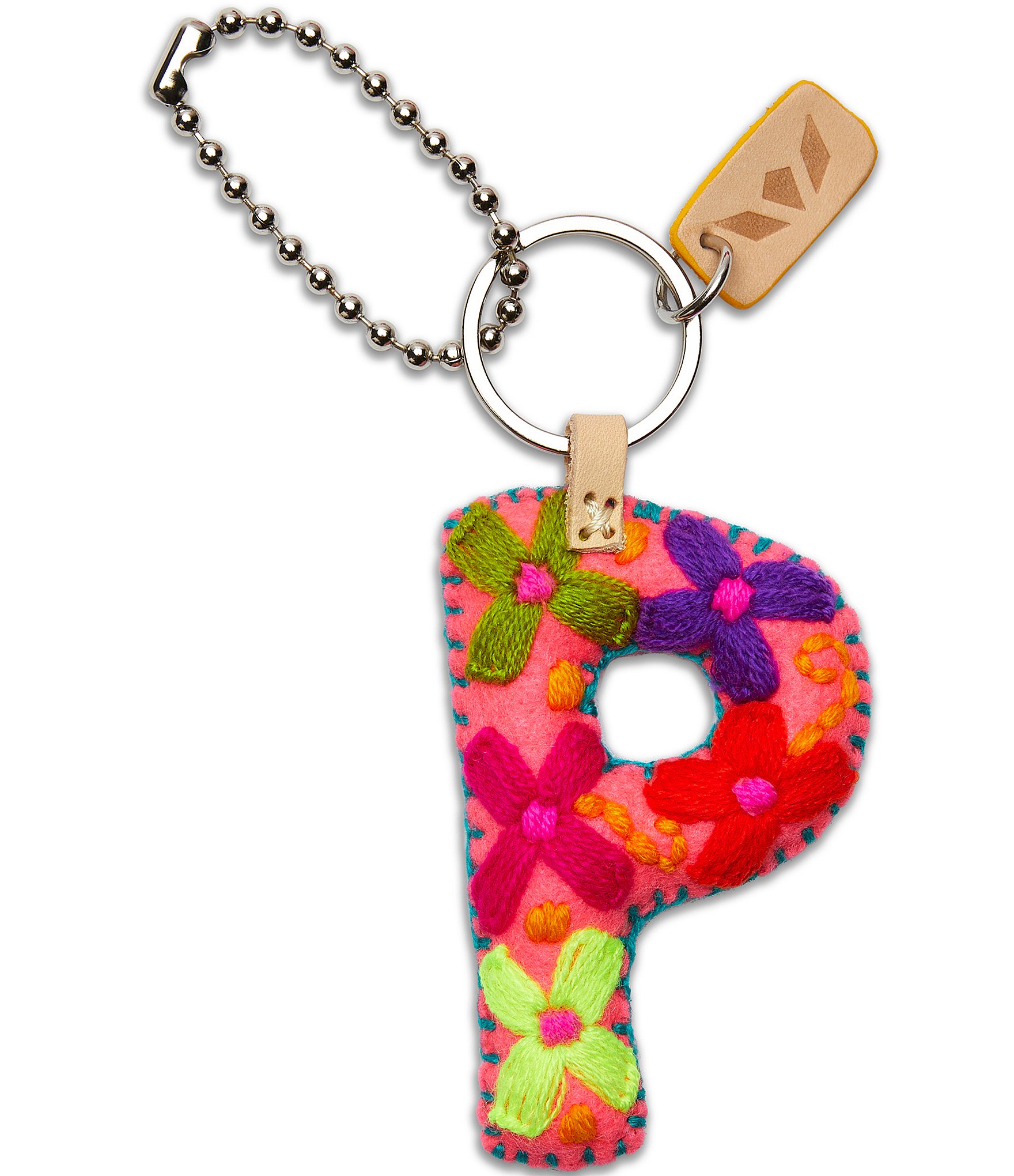 Consuela Pink Felt Alphabet Charm