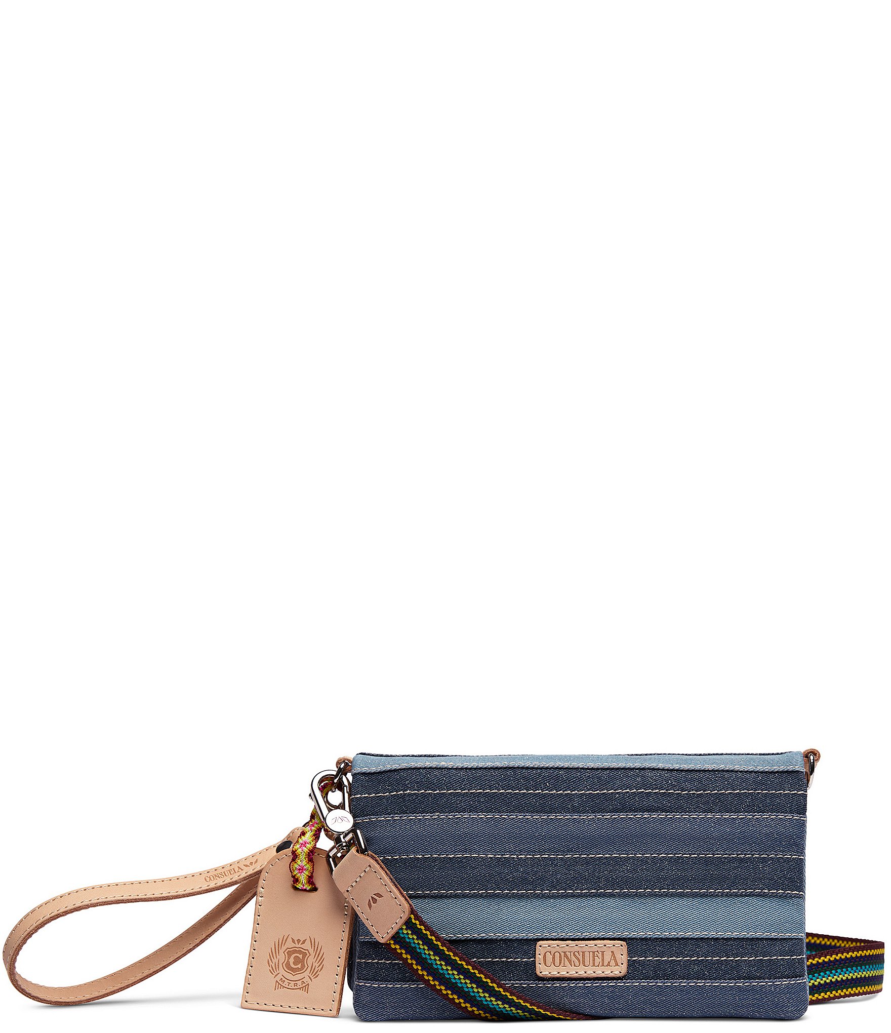 Consuela Royal Uptown Layered Denim Crossbody Bag