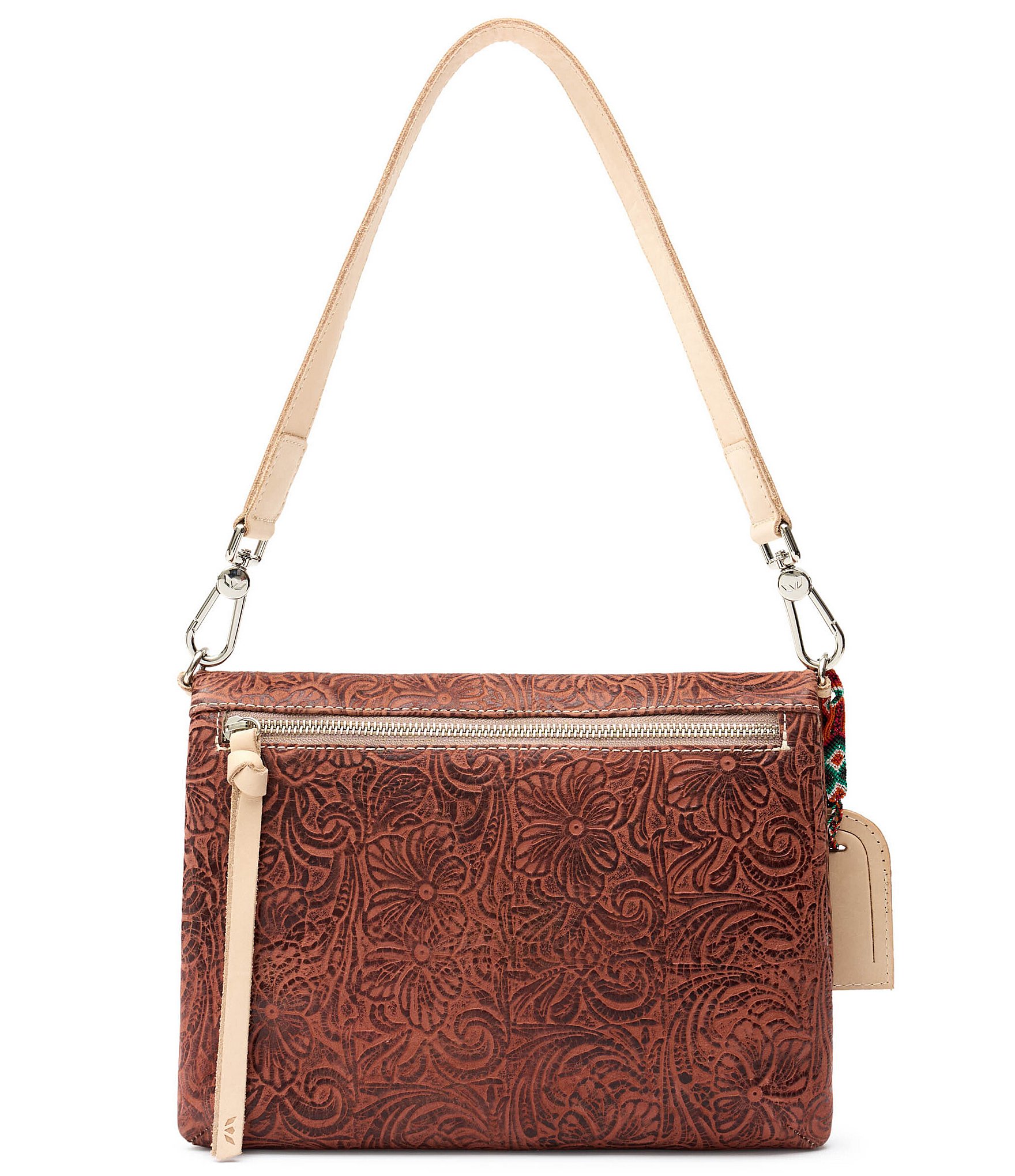 Consuela Sally Metro Tooled Leather Crossbody Bag