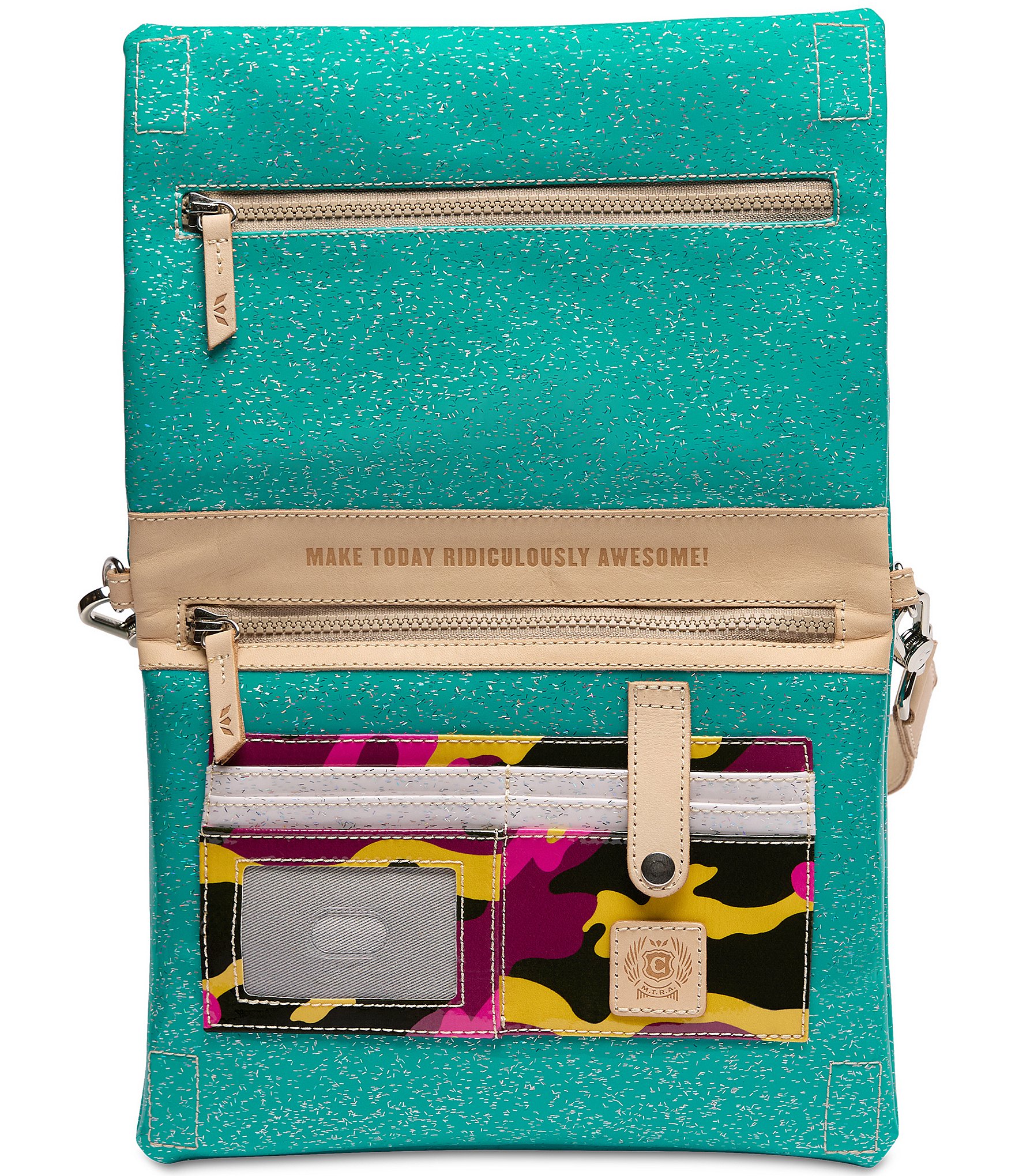 Consuela Shay Metro Glitter Crossbody Bag