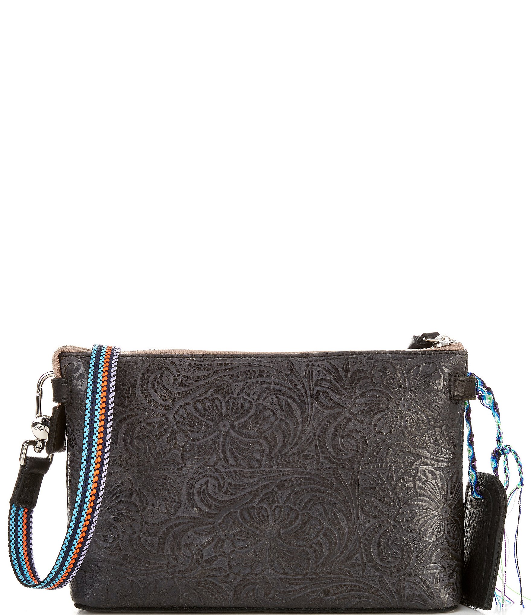 Consuela Steely Midtown Leather Crossbody Bag