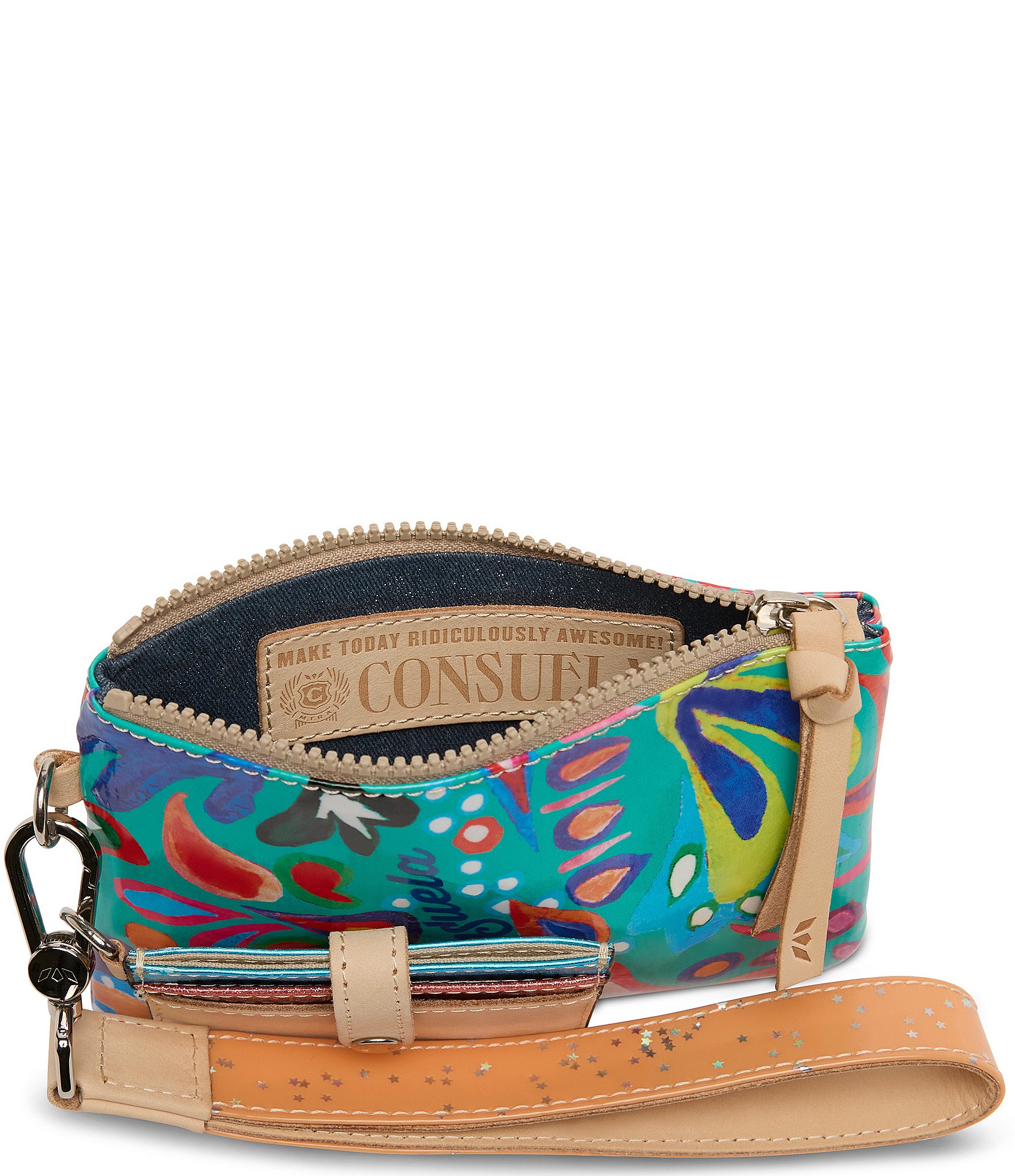 Consuela Tasha Combi Floral Wristlet