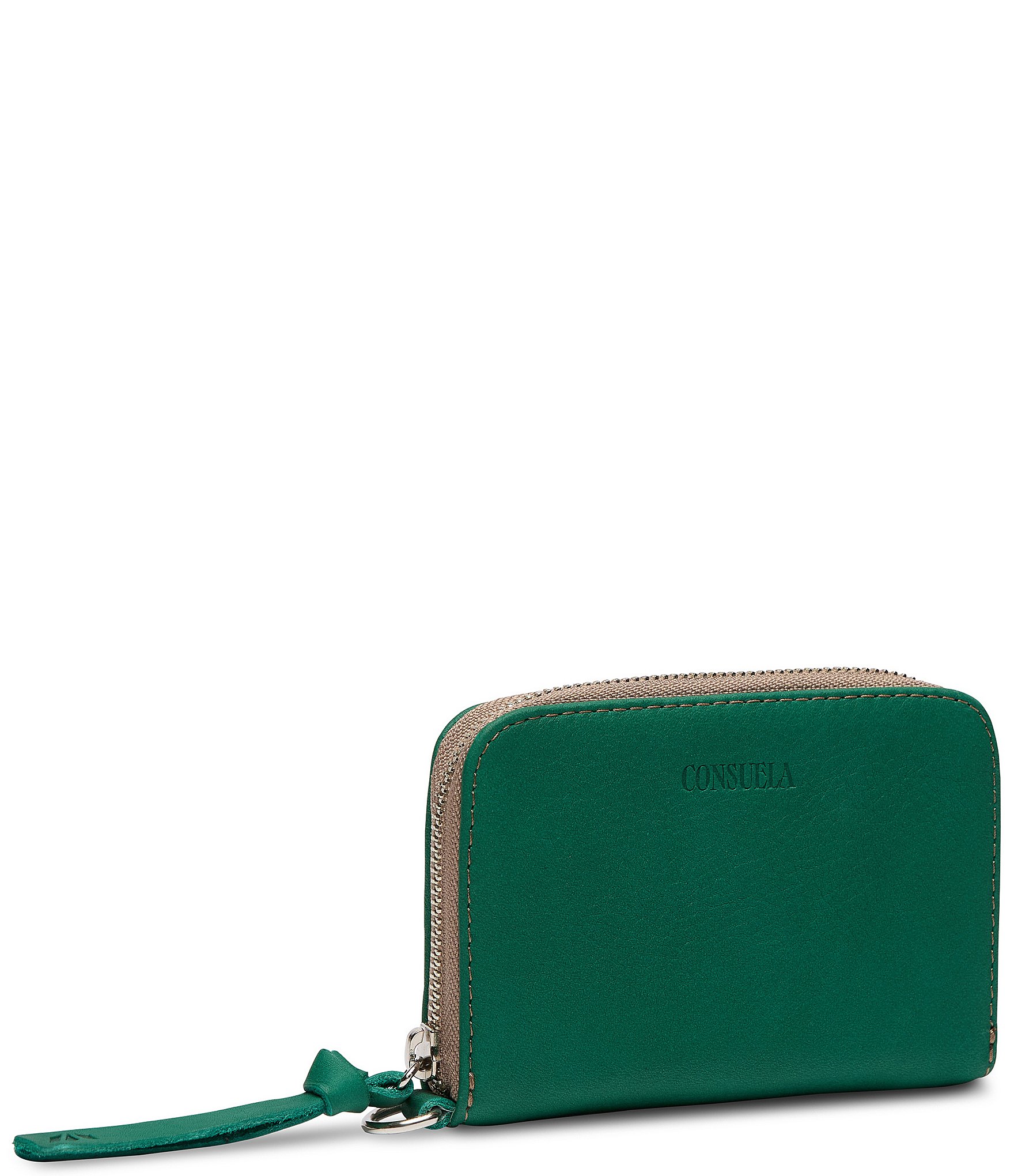 Consuela Teal Zippy Wallet