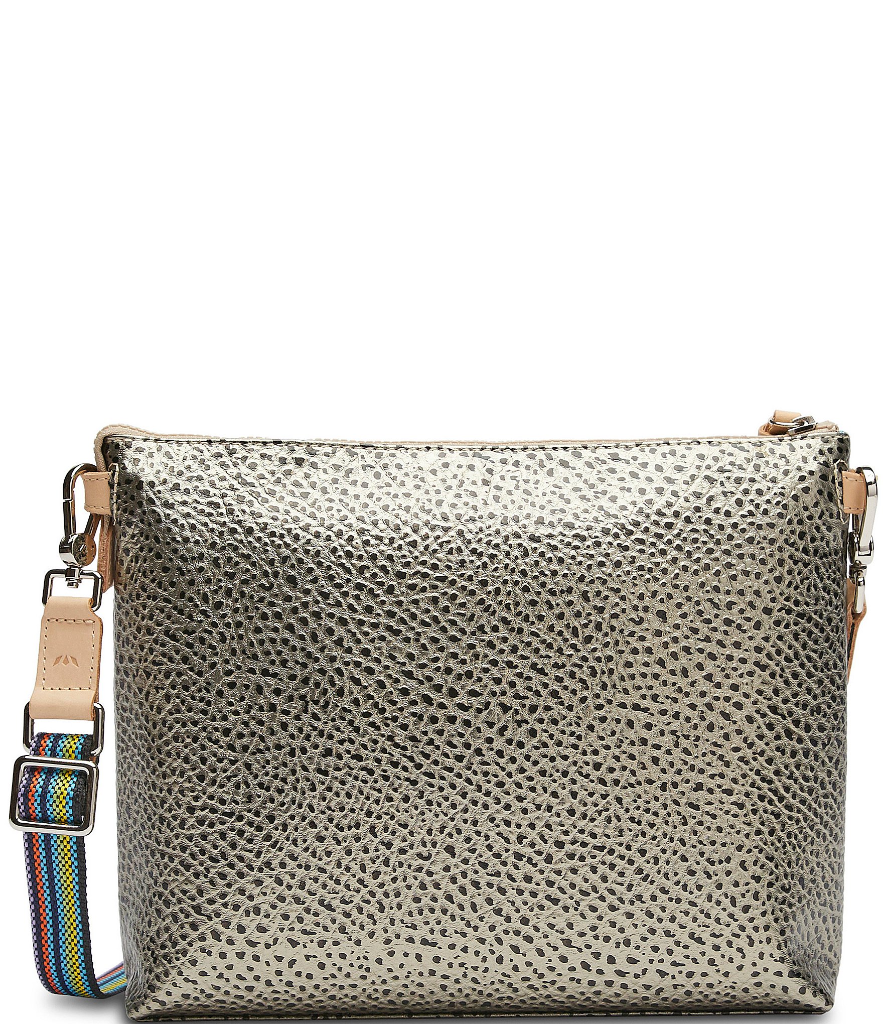 Consuela Tommy Downtown Metallic Textured Crossbody Bag